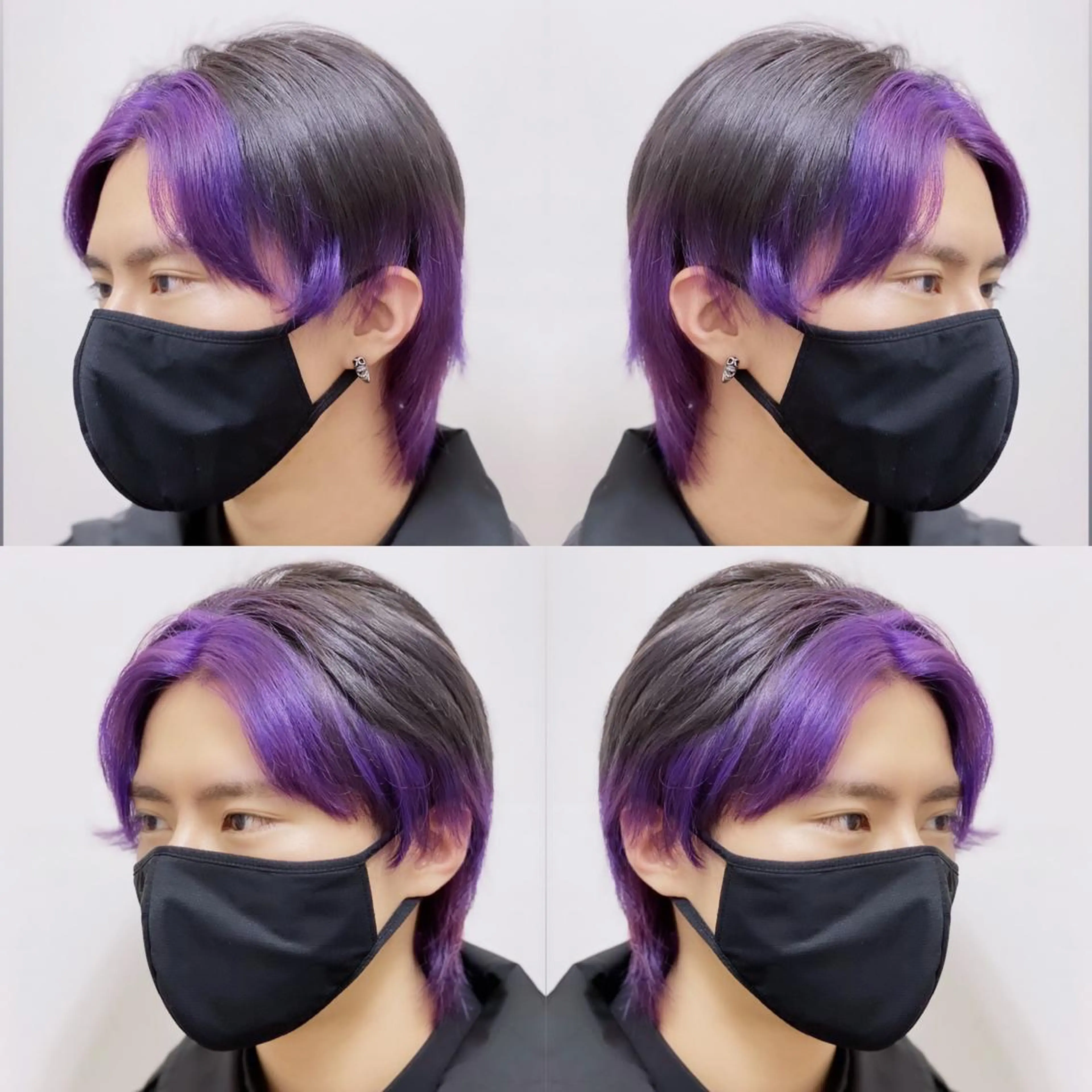 ショート カラー メンズ ヘアカラー トリートメント "PEPPU "所属・🌈推し色派手髪 ハイトーンShinのヘアスタイル