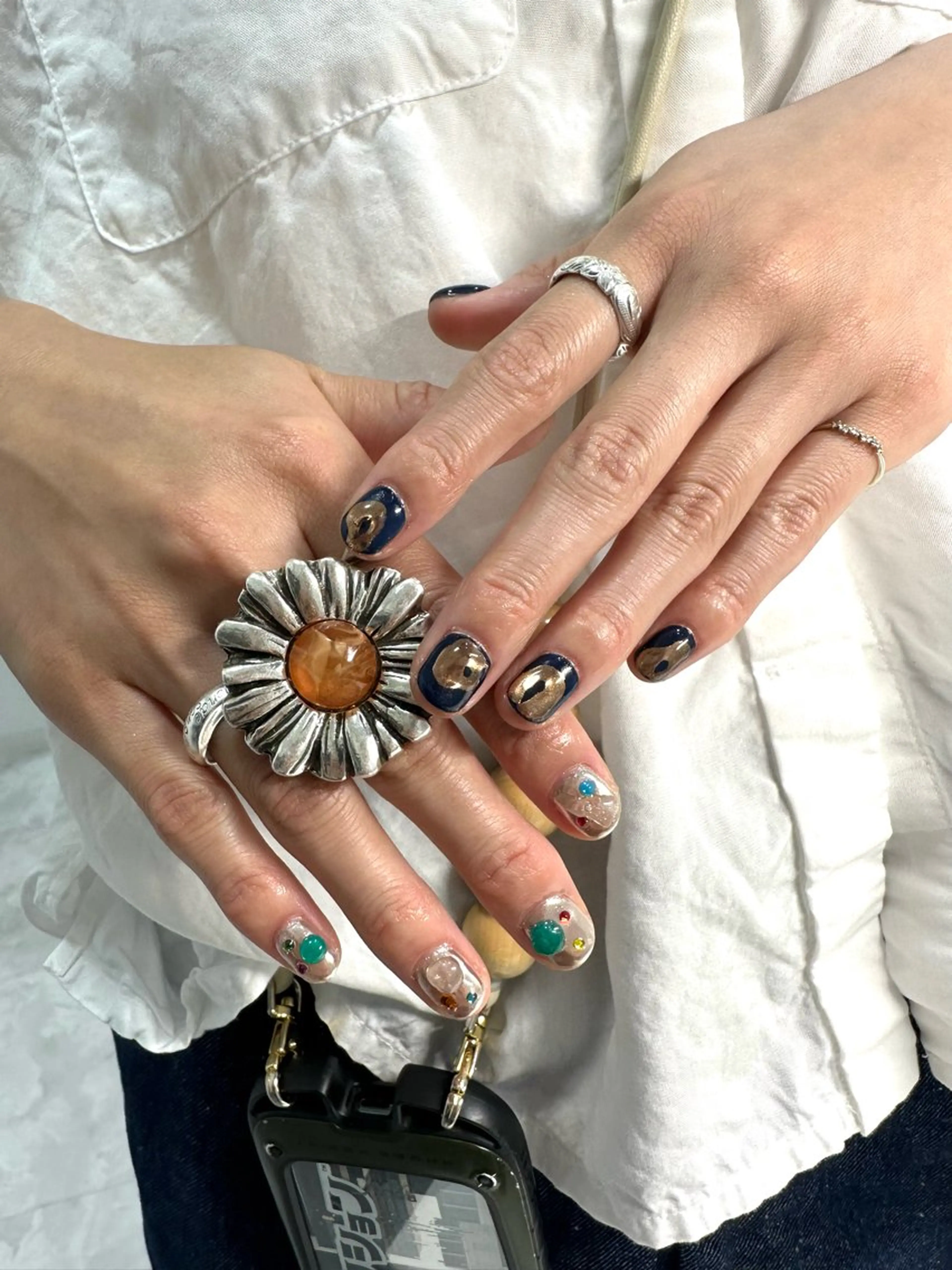 ネイル ハンドネイル フットネイル 個性派ネイル 🌼 ハルカ ♡のマツエク・マツパデザイン