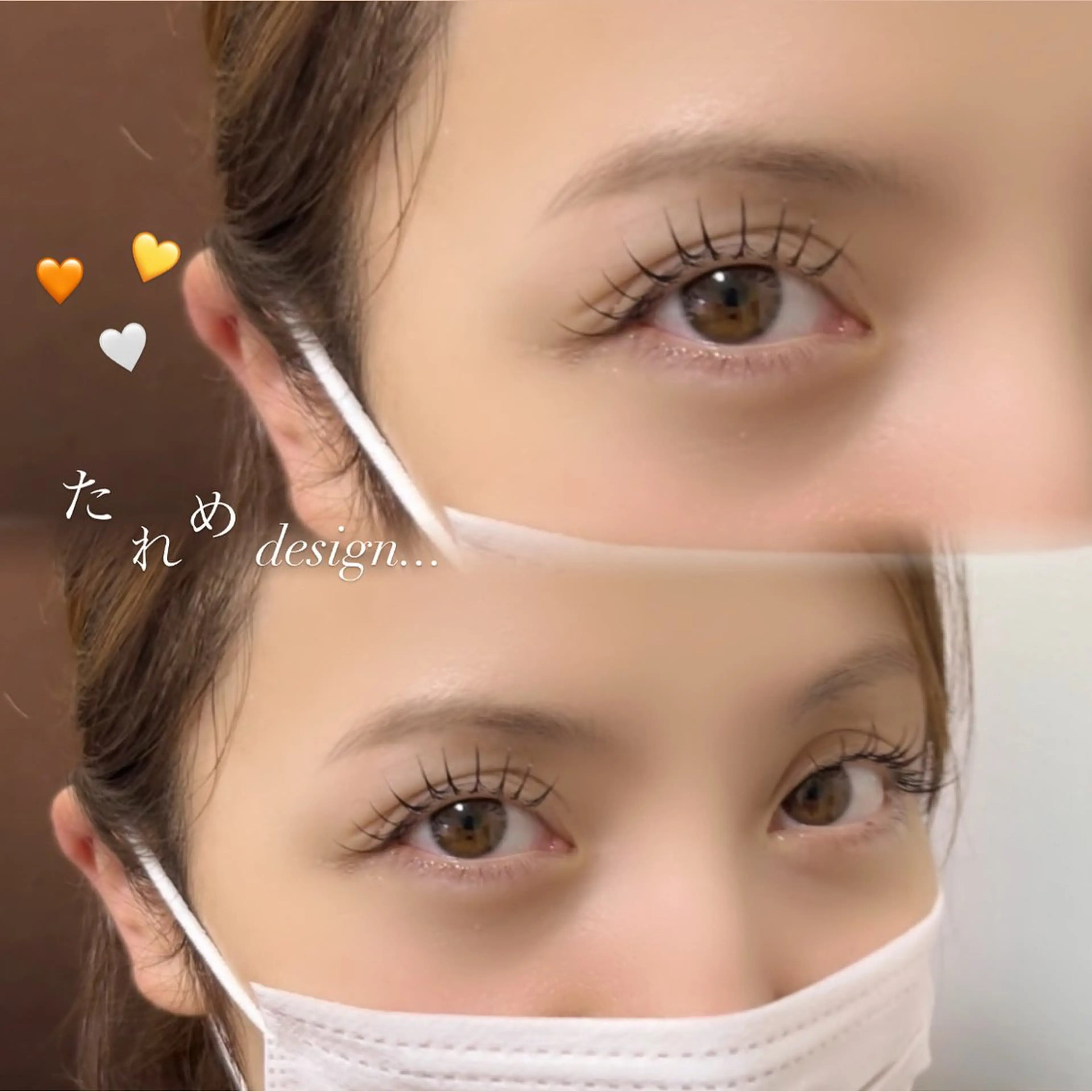 マツエクフラットラッシュ付け放題の写真