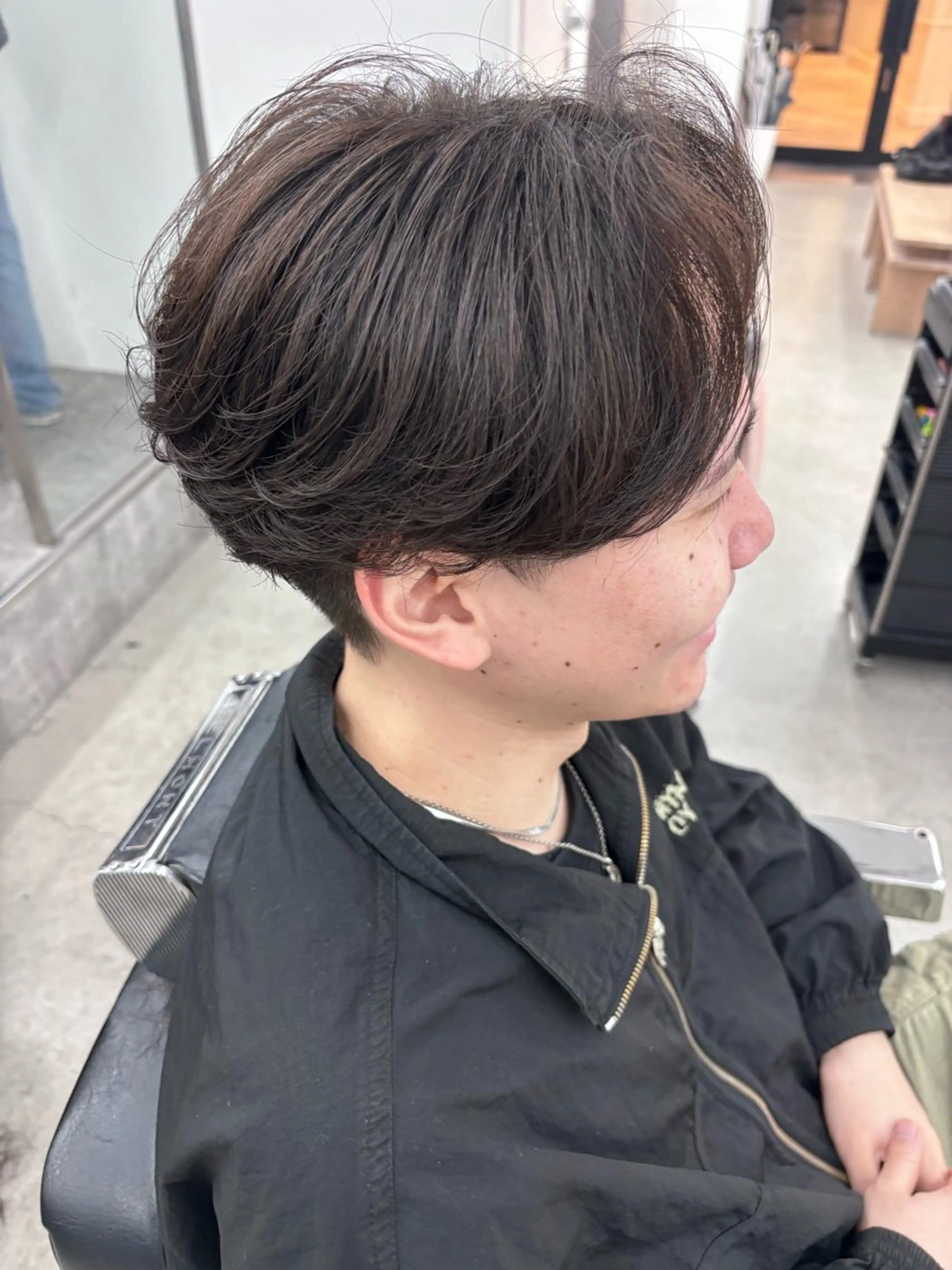 パーマ メンズ カット パーマ トリートメント 土岐 仁/メンズ専門 パーマ特化美容師🌀のヘアスタイル