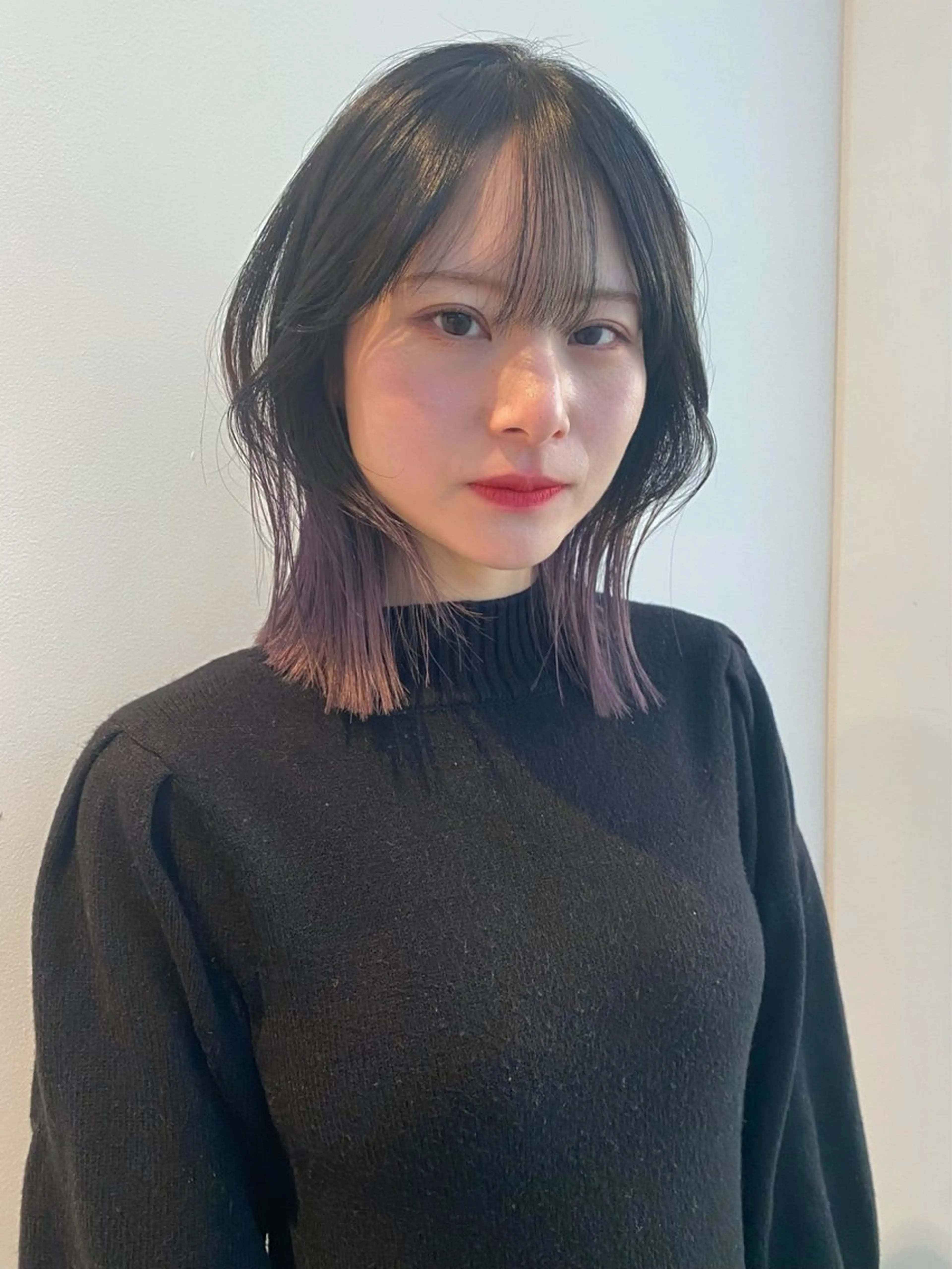 ミディアム カラー カット ヘアカラー トリートメント mai / linoah˚✧のヘアスタイル