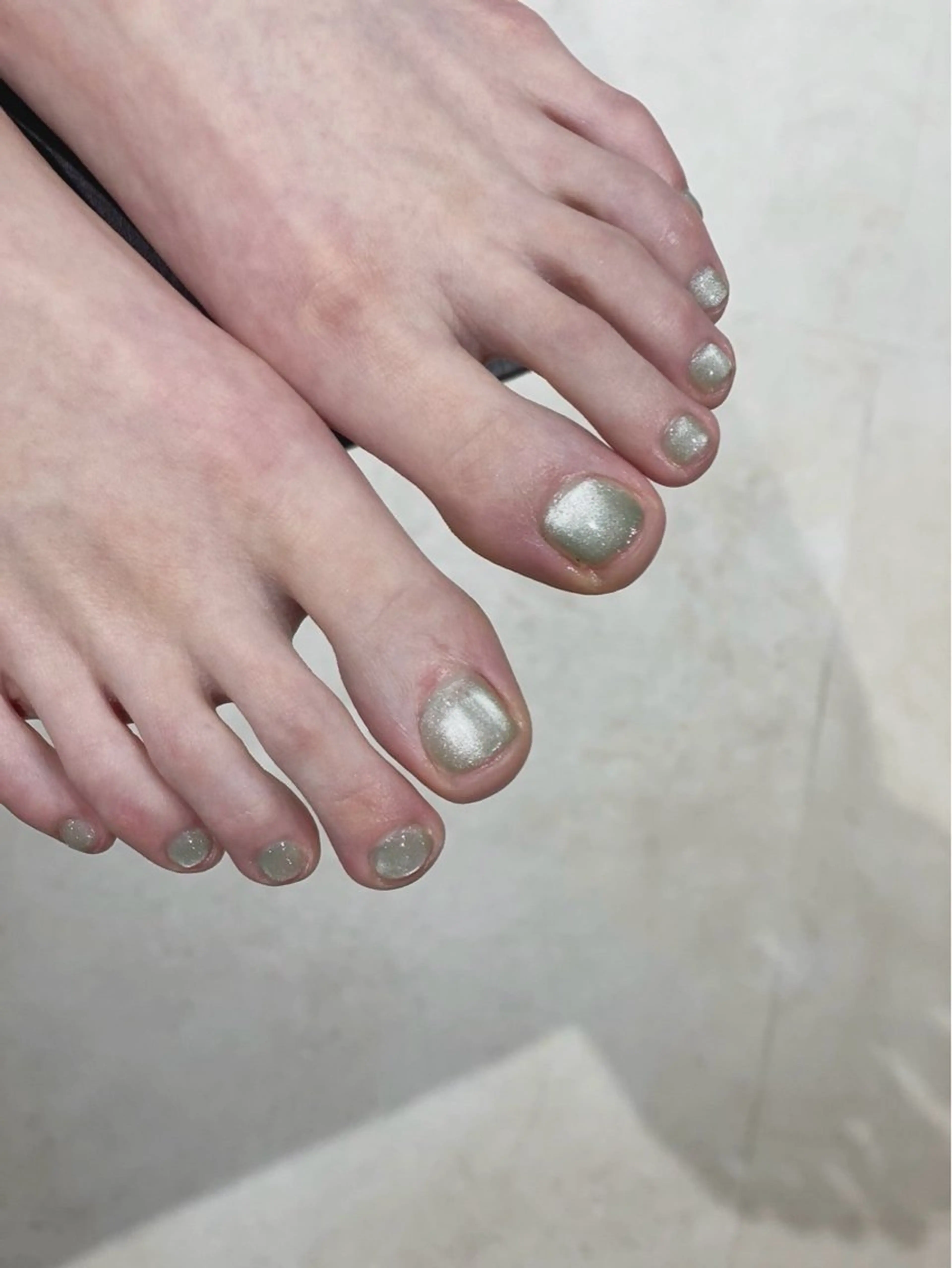 フットネイル マグネットorフラッシュネイル(オフ有)の写真