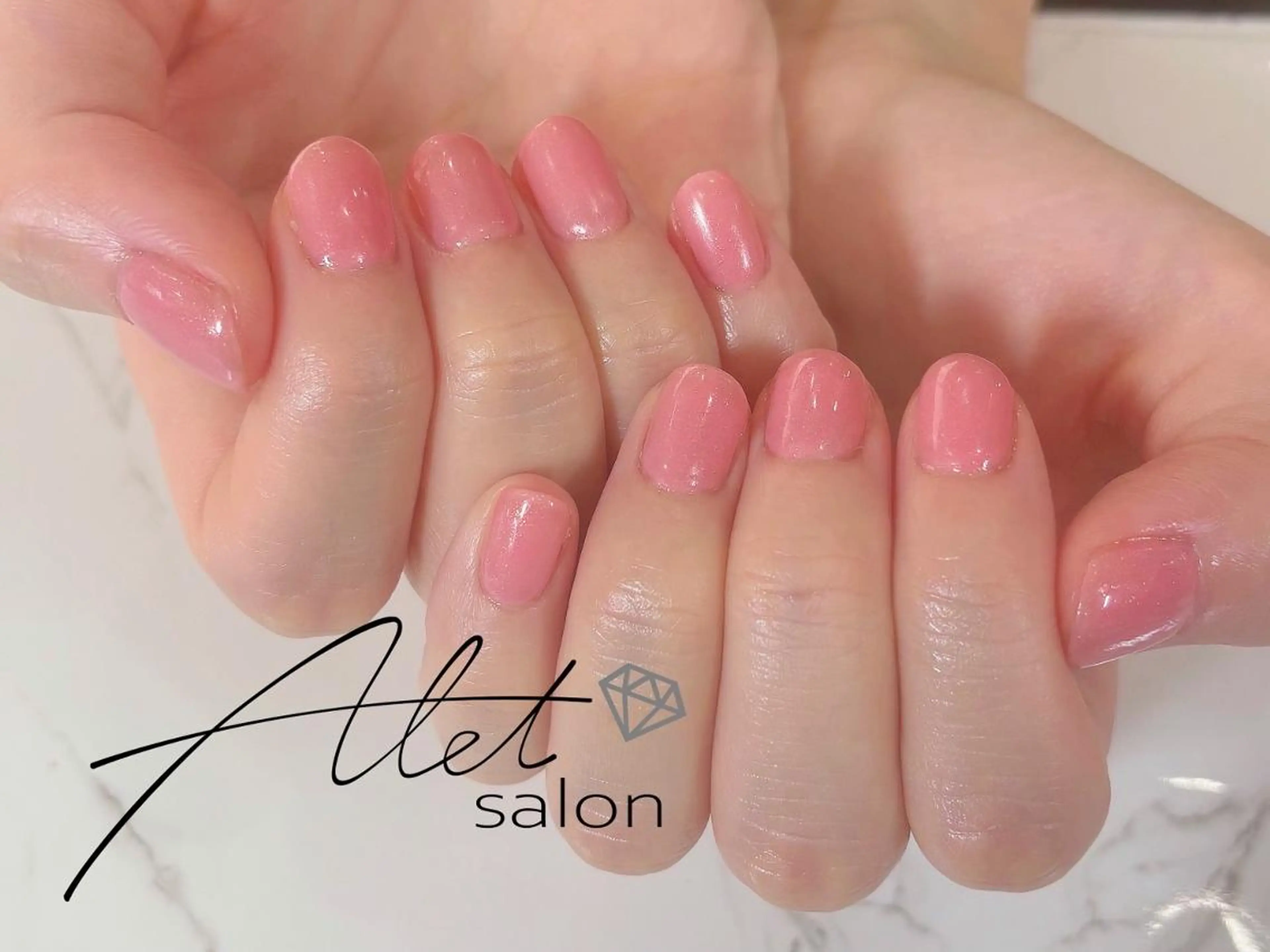 ★ジュニアハンド★　ワンカラー　ラメグラ変更可！　オフなし90分　(必ず注意事項をお読みください)の写真