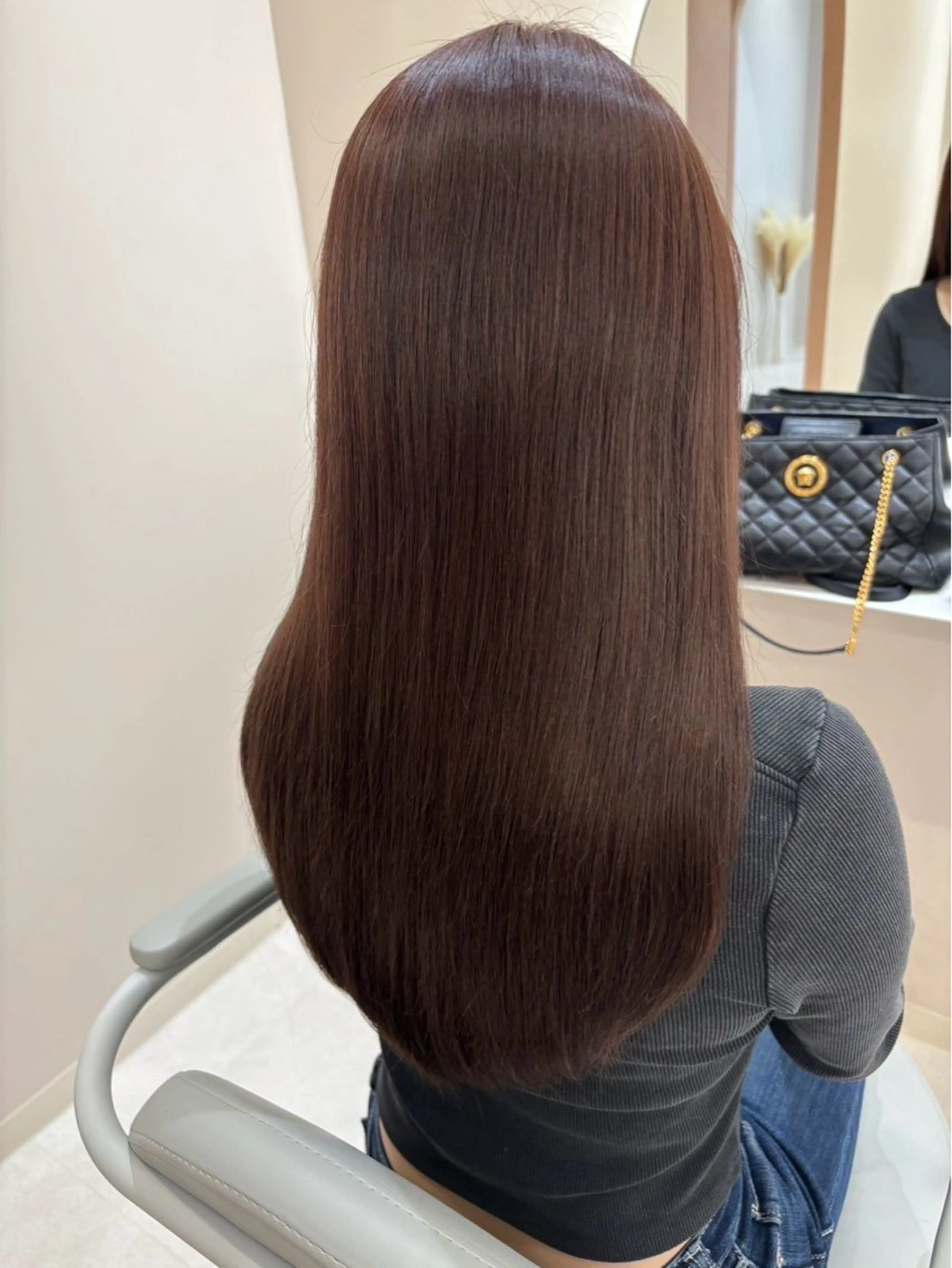 ロング カラー ヘアカラー トリートメント モデル募集中💫 萌音のヘアスタイル