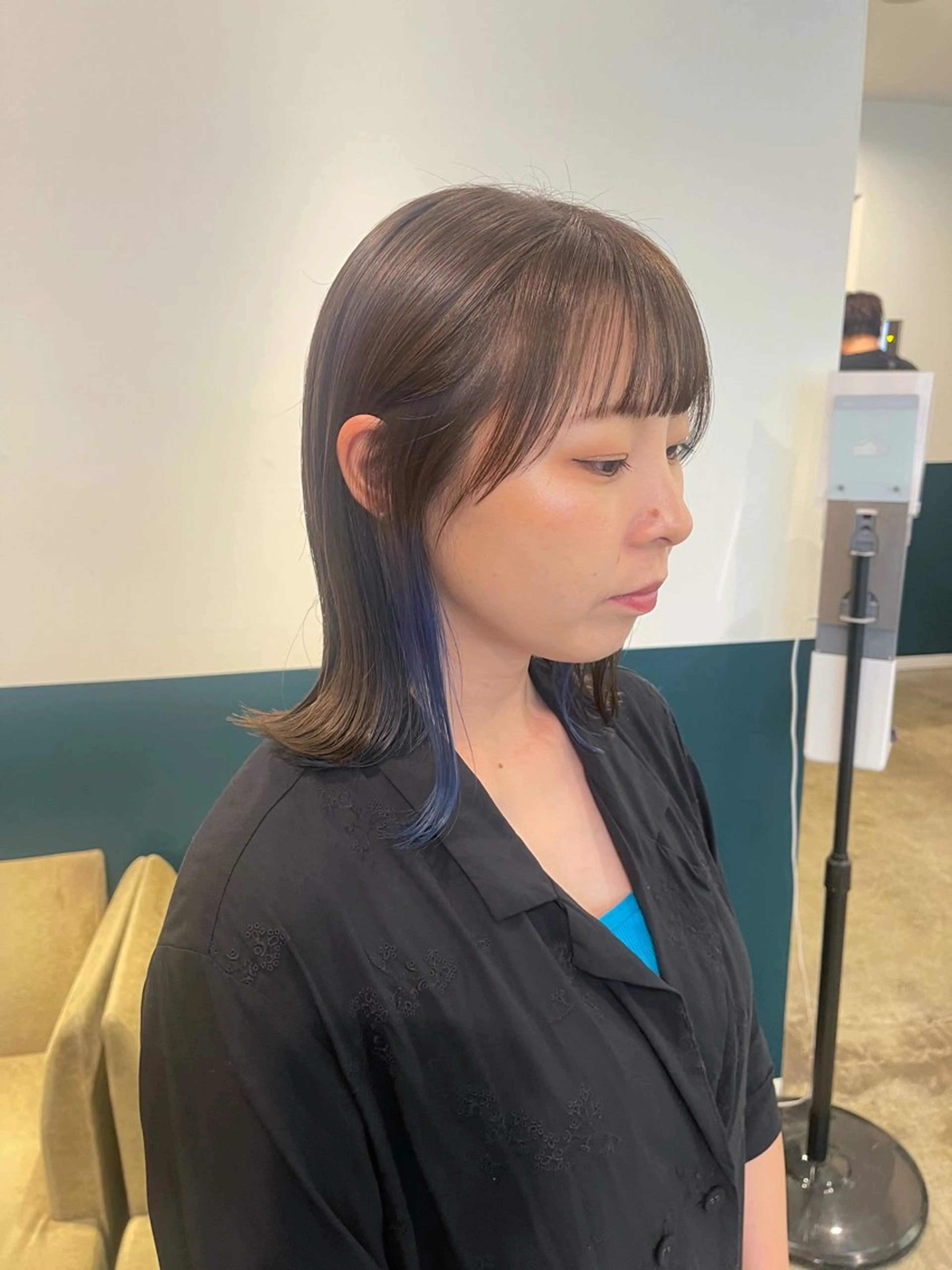 ミディアム カット ヘアカラー 中村瑞貴 ＊hairbraceのヘアスタイル