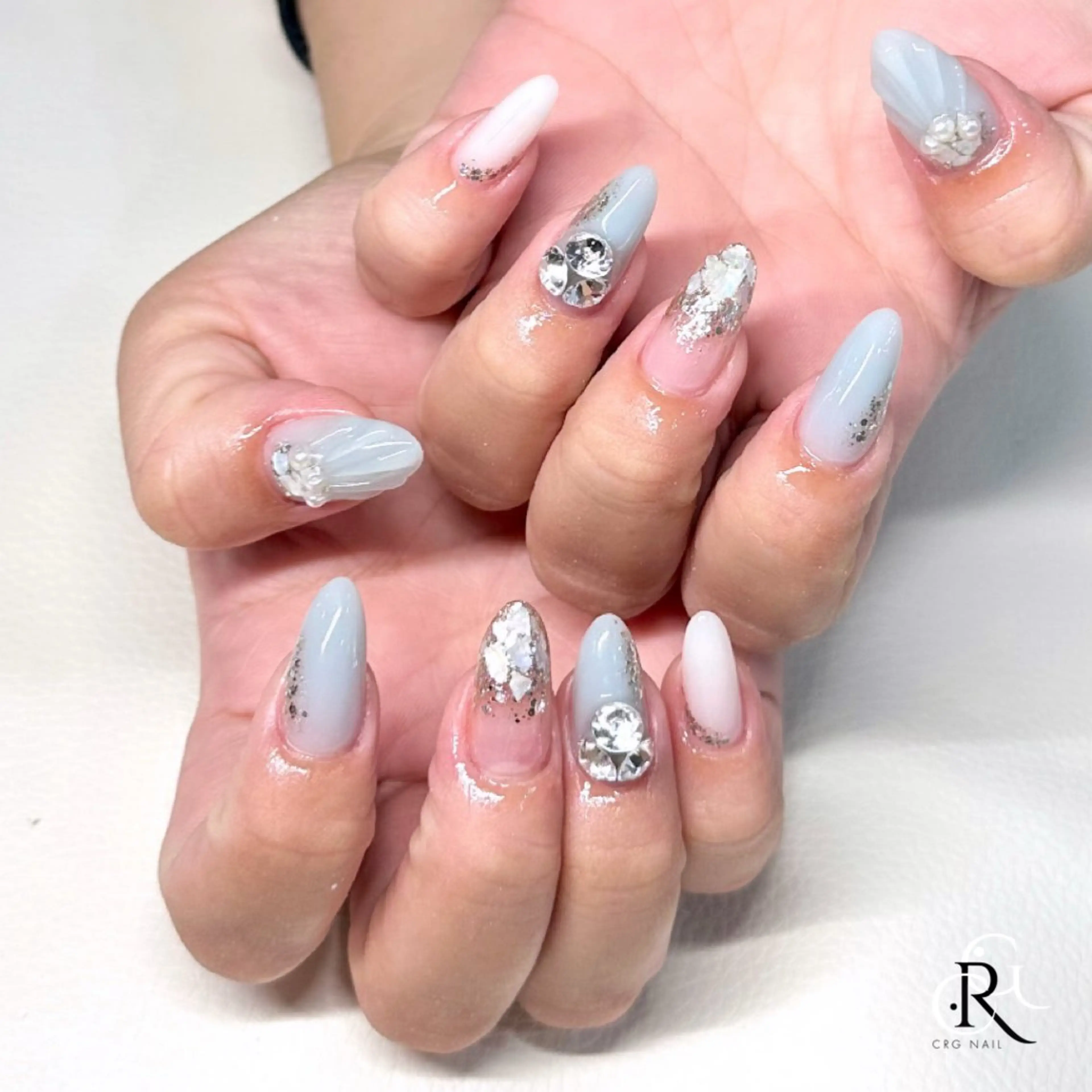 ネイル ハンドネイル 美フォルム✨ CRG　RURIのネイルデザイン