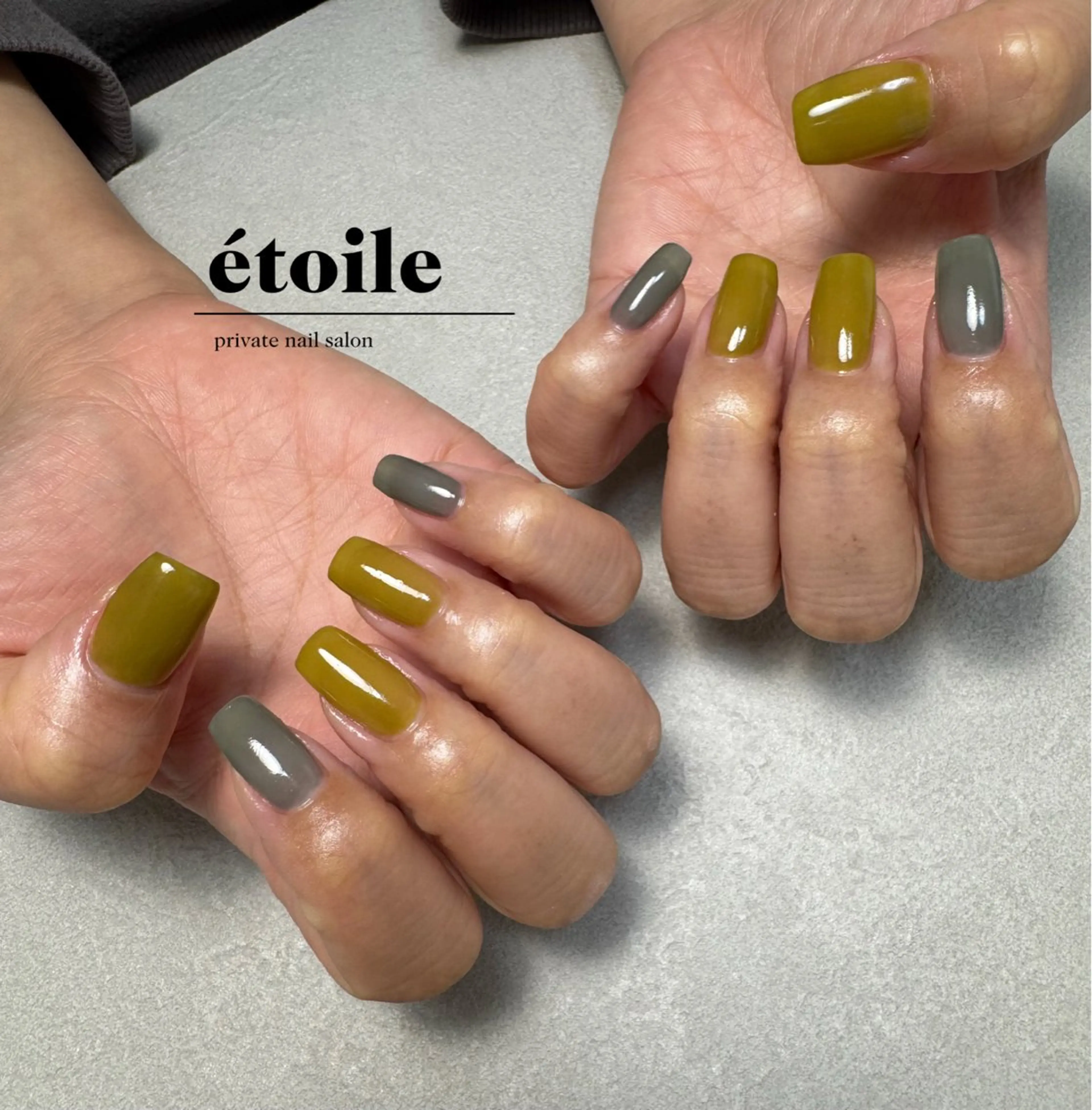 ネイル ワンカラーネイル étoile ｜ayaのネイルデザイン