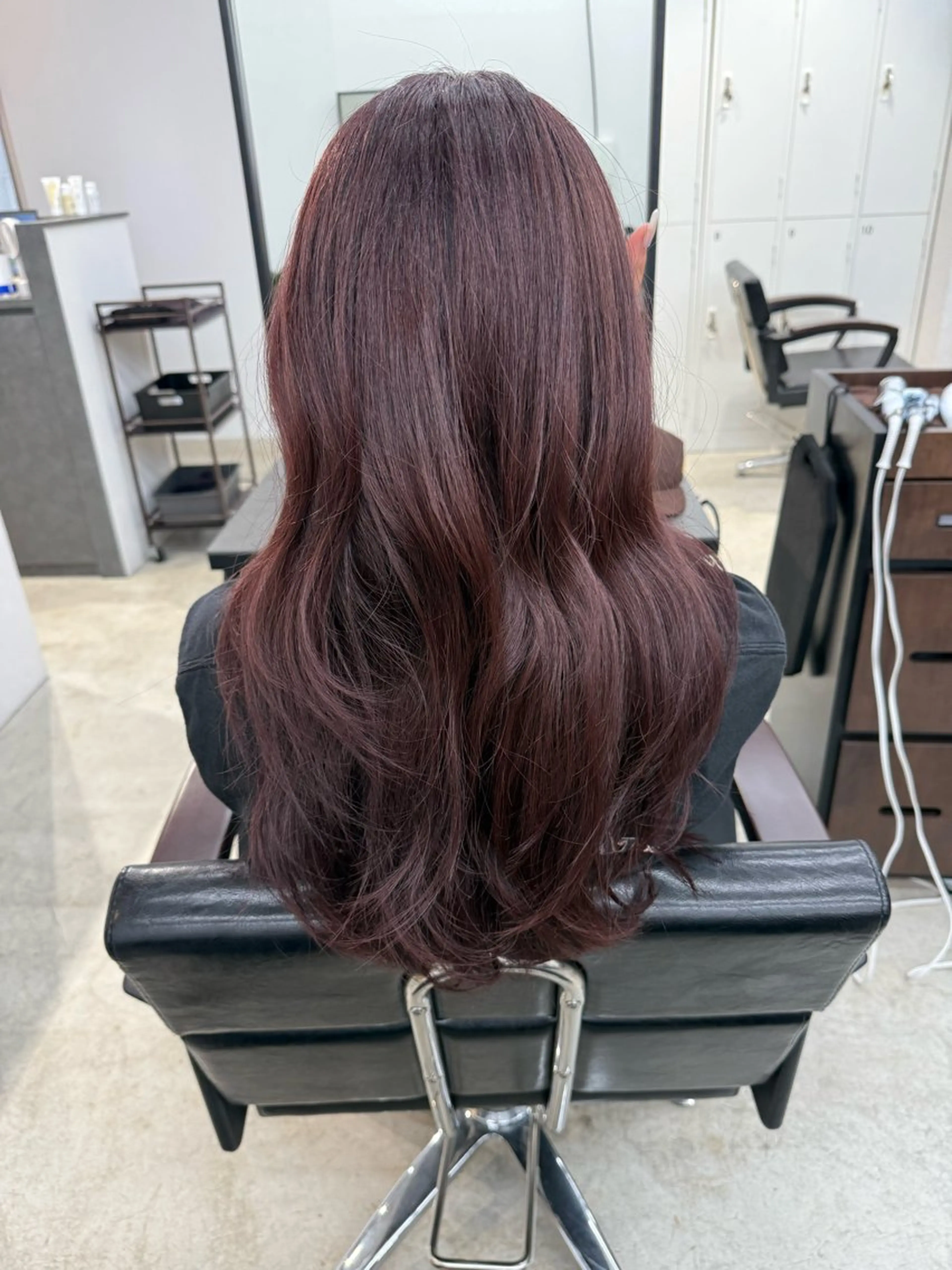 カラー レッドカラー Hikaru艶カラー /メンズカットのヘアスタイル