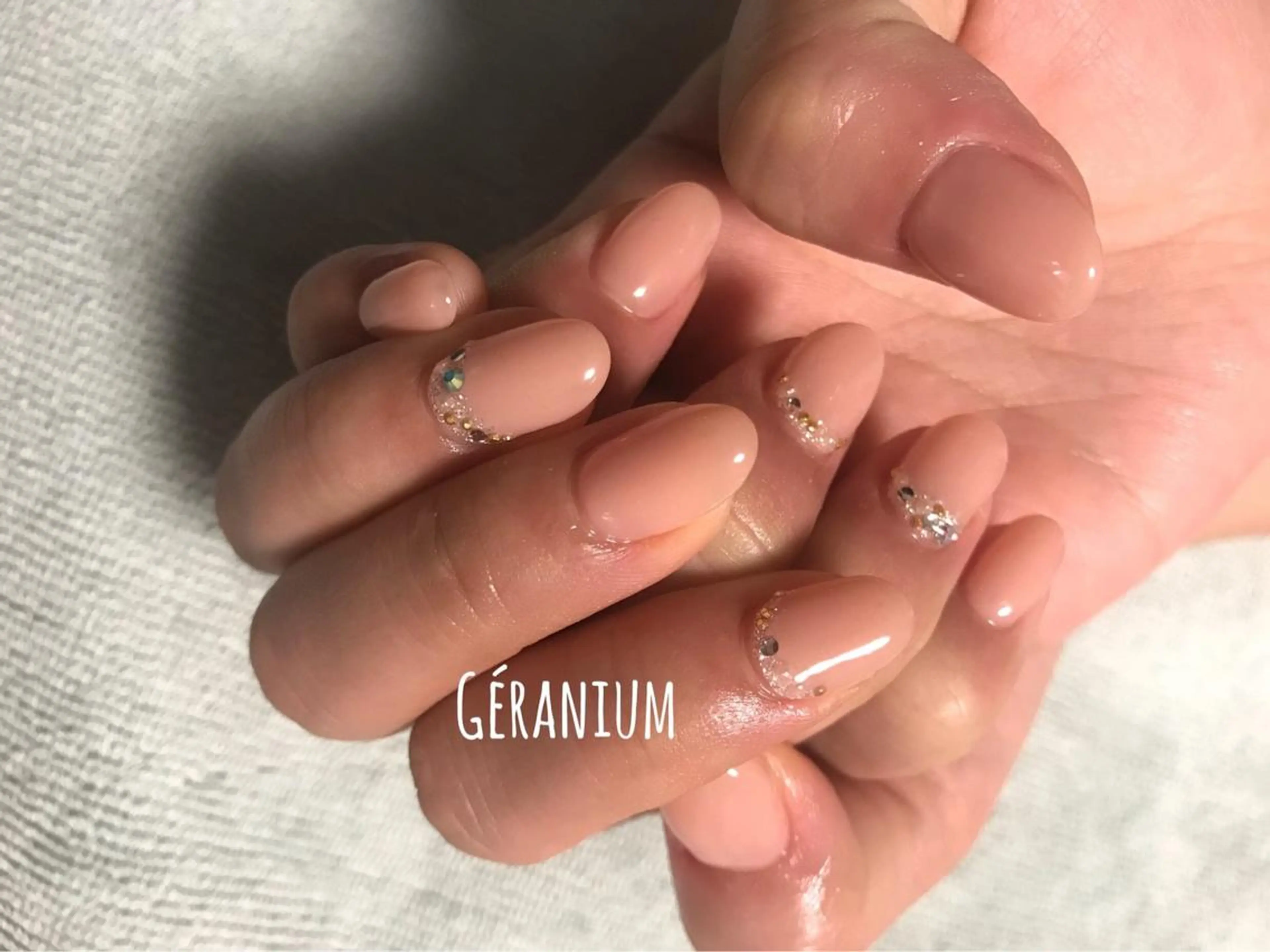 ネイル ハンドネイル フットネイル GéRanium Harukaのネイルデザイン