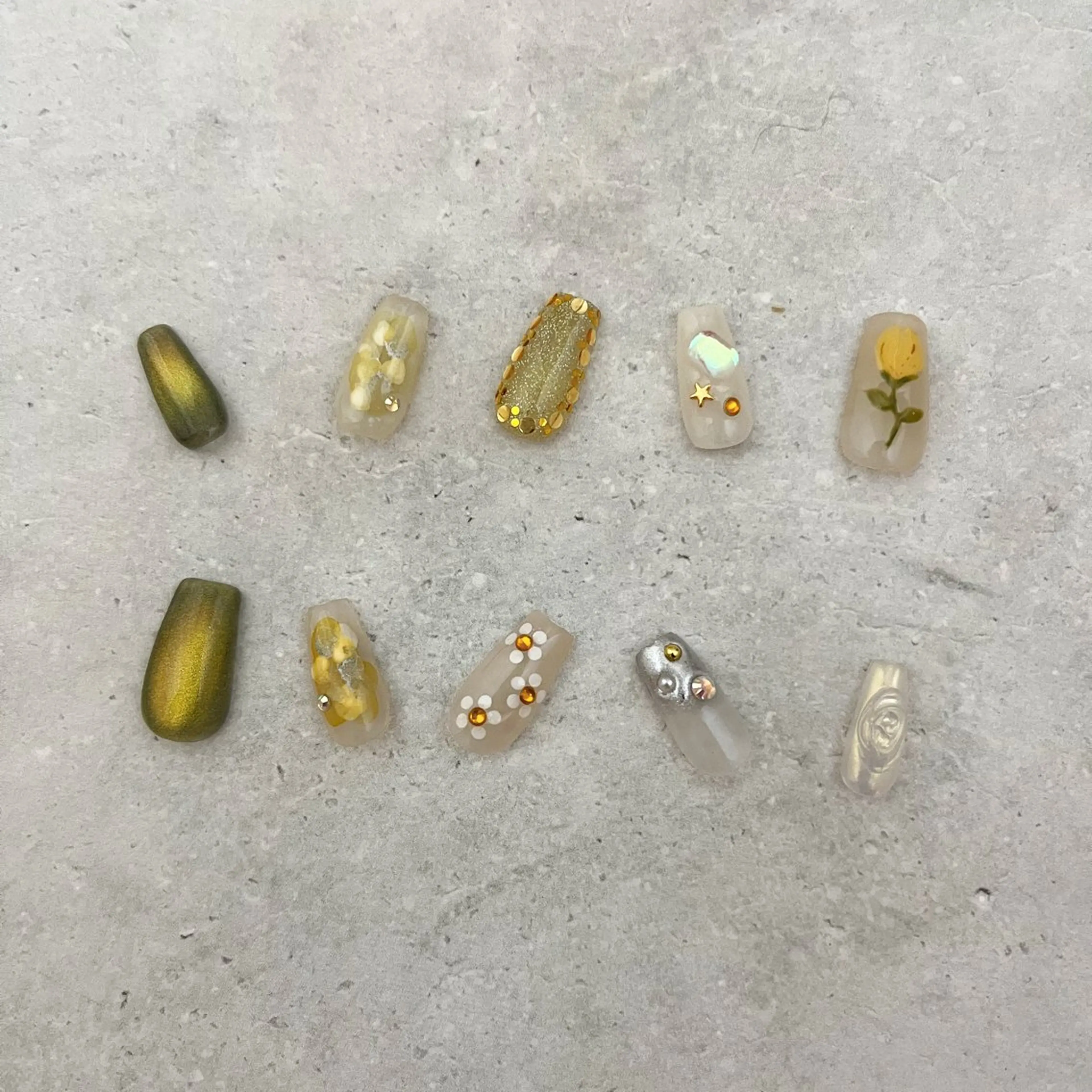 ネイル ネイルチップ K Aのネイルデザイン