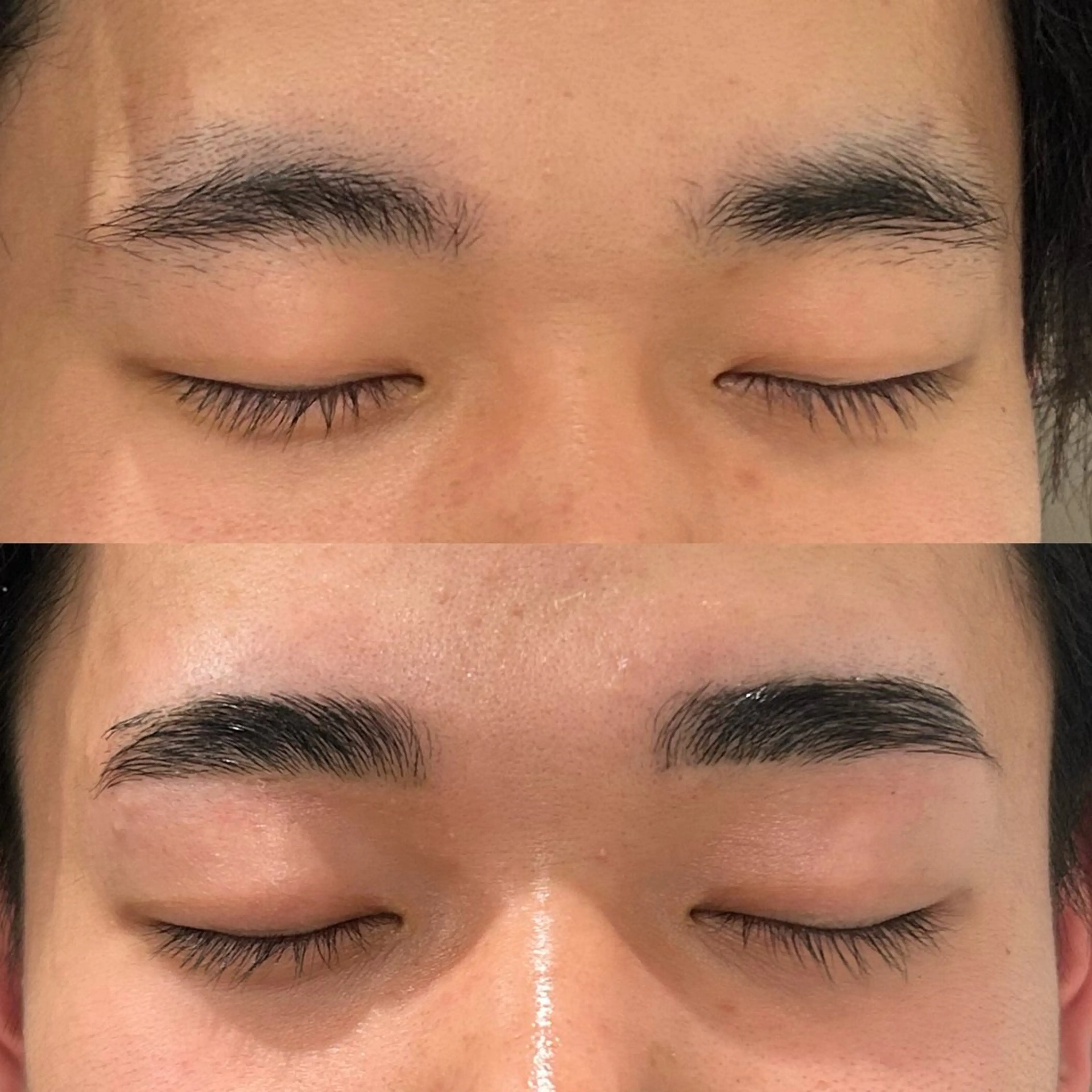 メンズ アイブロウ ハリウッドブロウリフト ワックス脱毛 その他(アイブロウ) cocotte 💟草間紫音💟のヘアスタイル