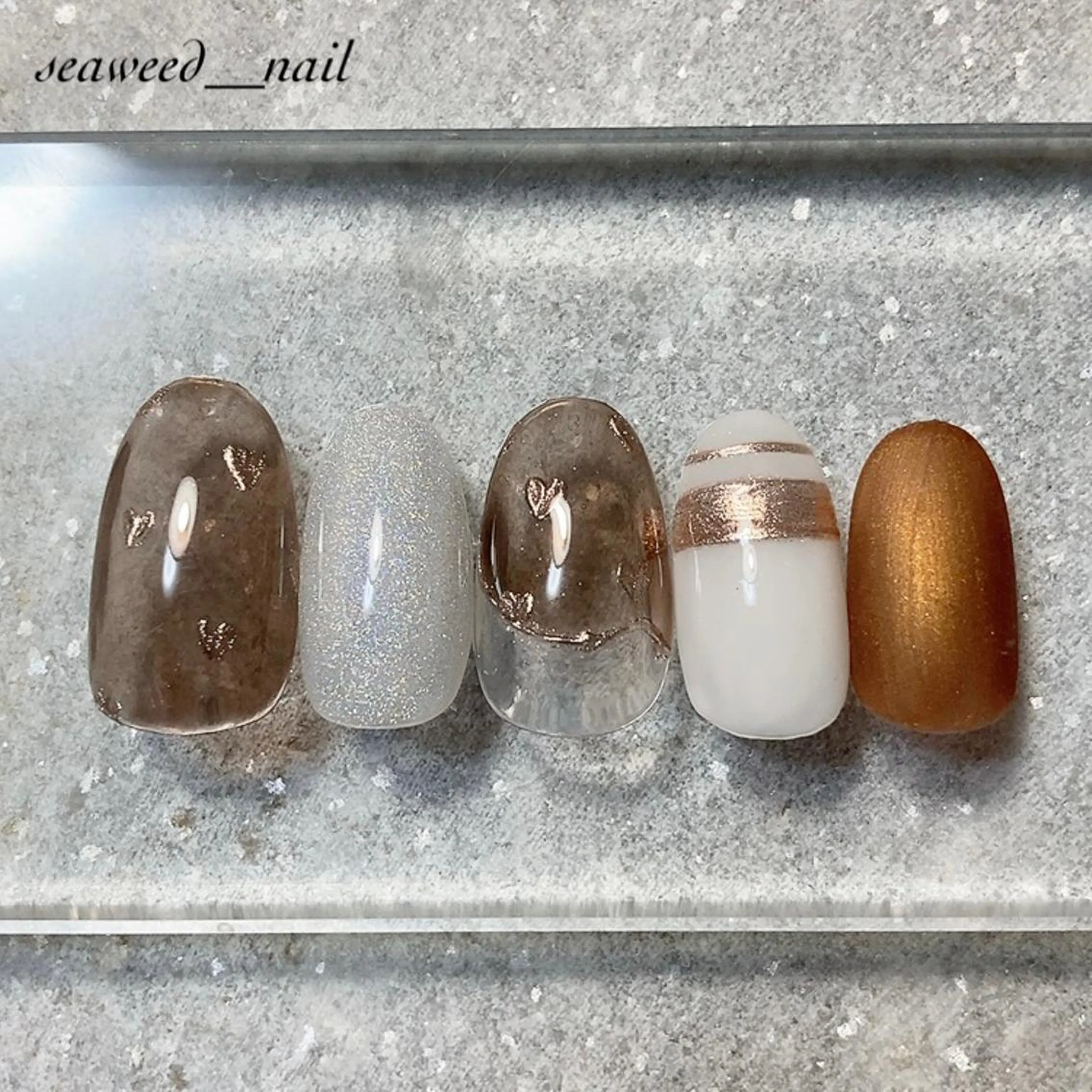 ネイル seaweed nailのネイルデザイン