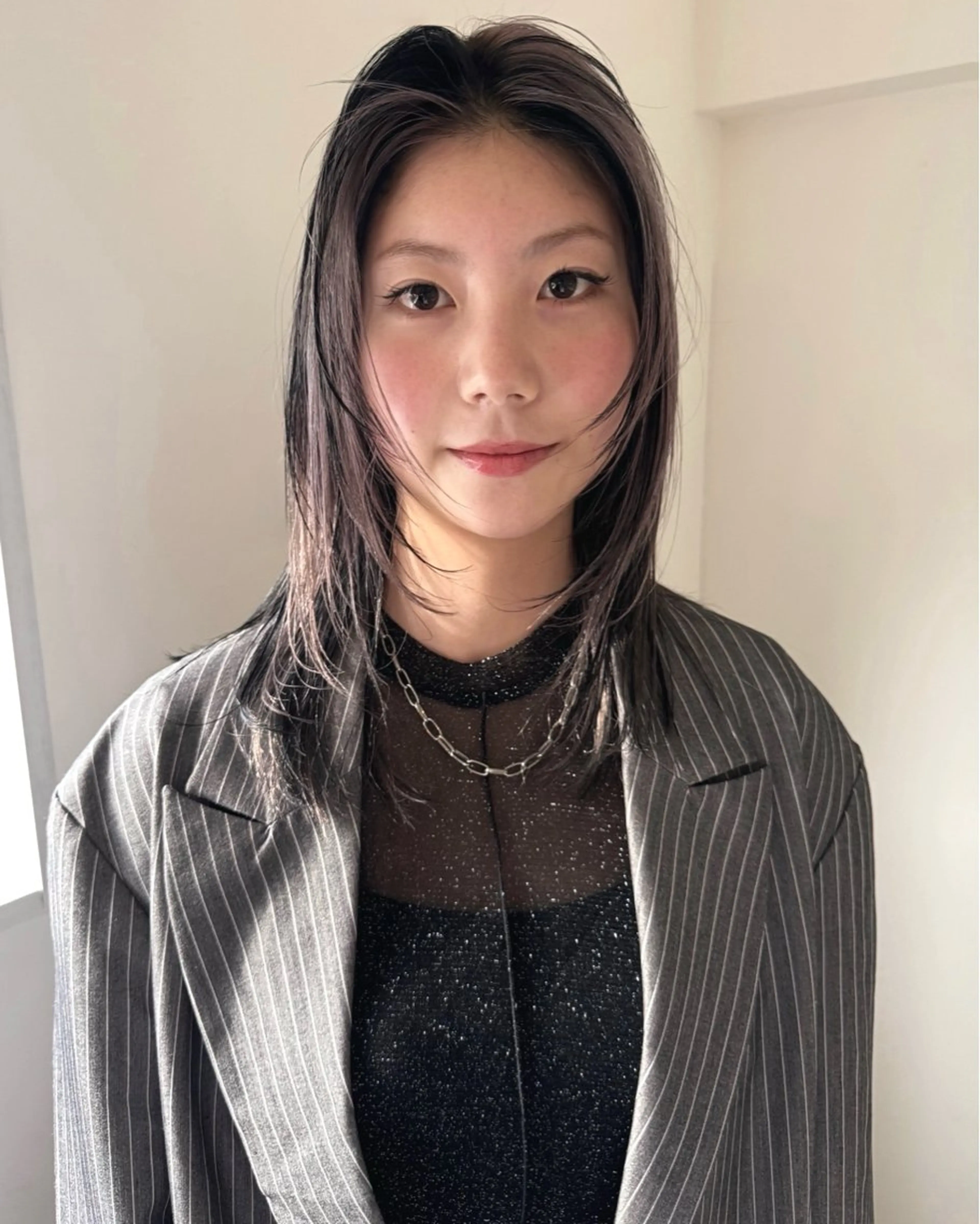 セミロング カラー デザイン/レイヤー Kaito🐩/栄のヘアスタイル