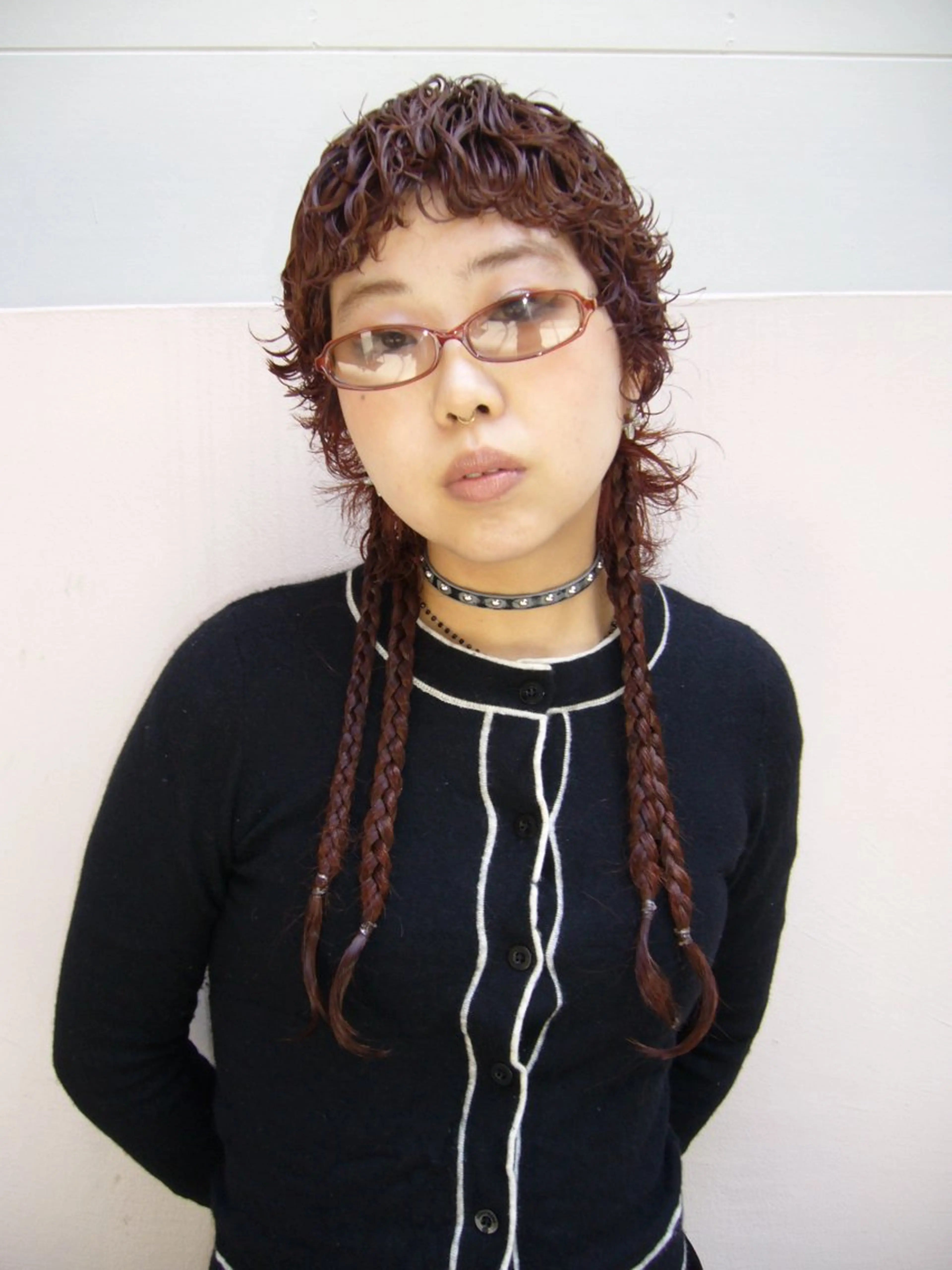 カラー パーマ 坂入 美帆のヘアスタイル