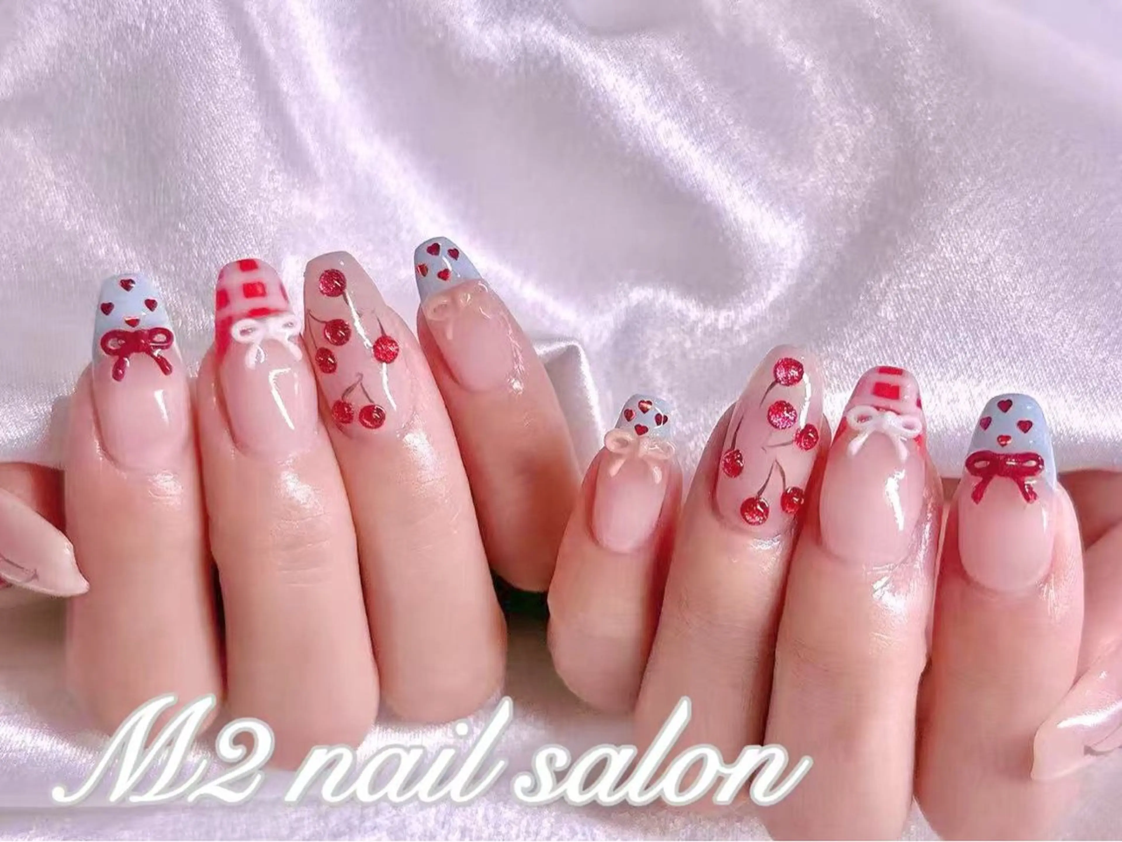 ネイル ハンドネイル エムズ エムズのマツエク・マツパデザイン