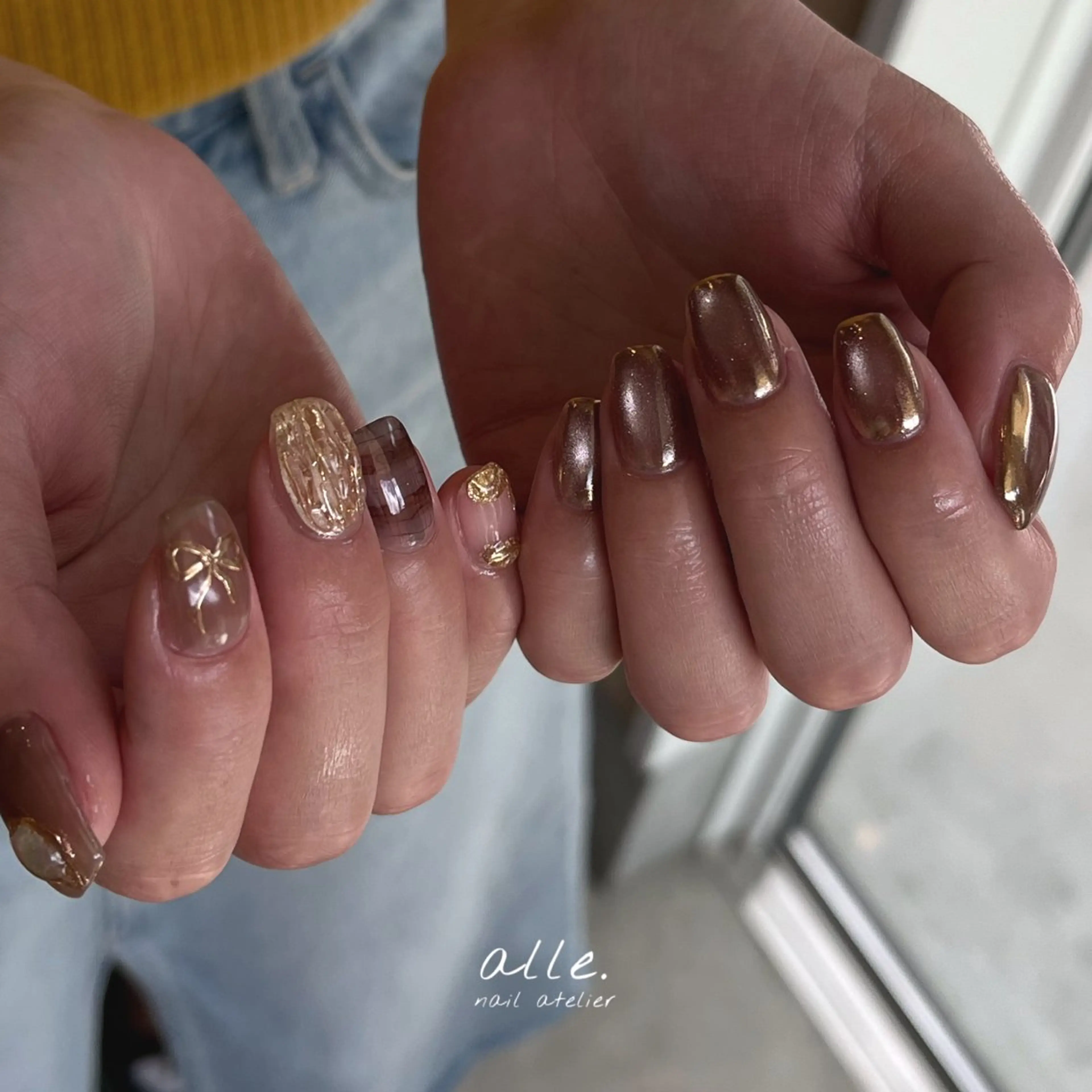 ネイル ハンドネイル atelier alle.のネイルデザイン