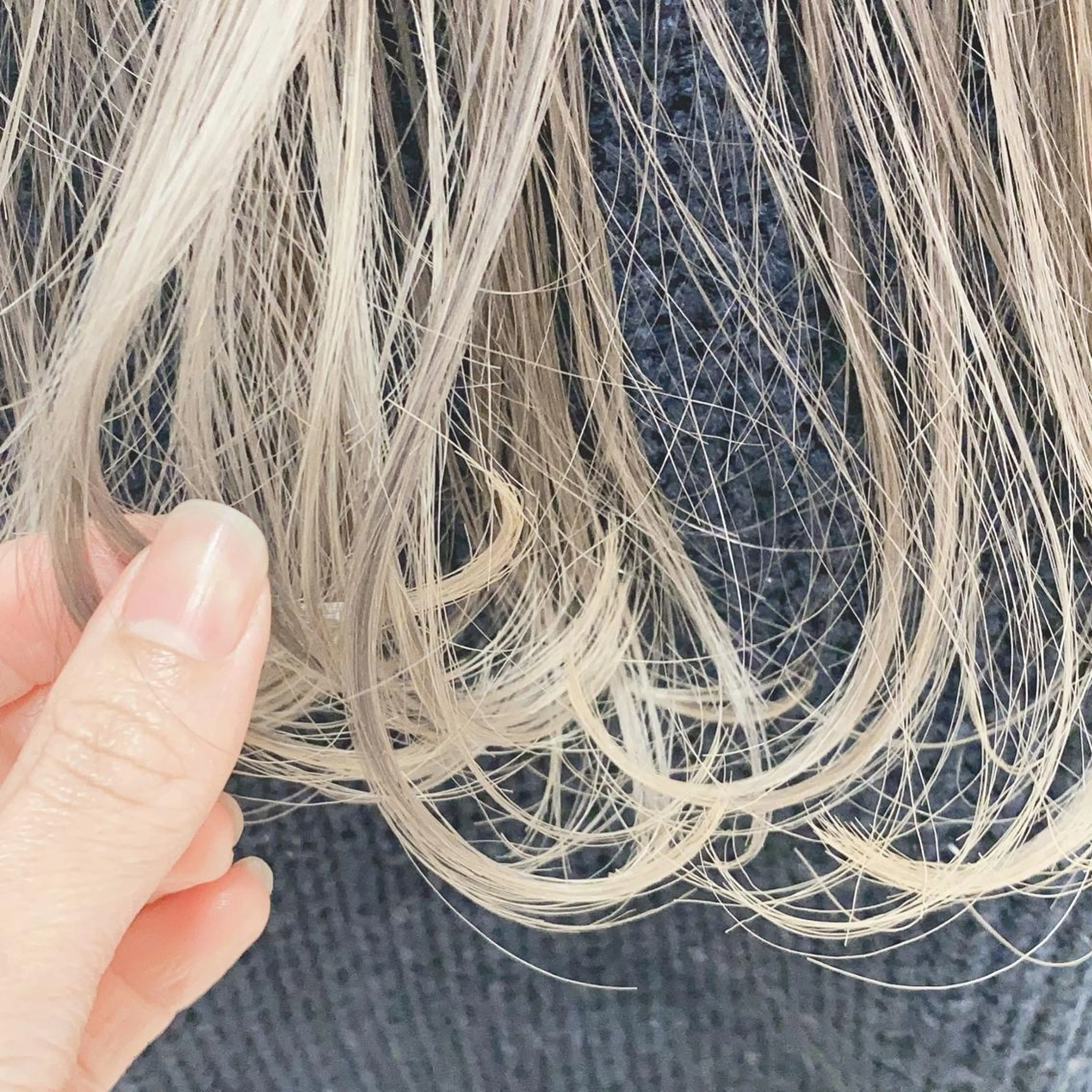 ケアブリーチダブルカラー+トリートメントの写真