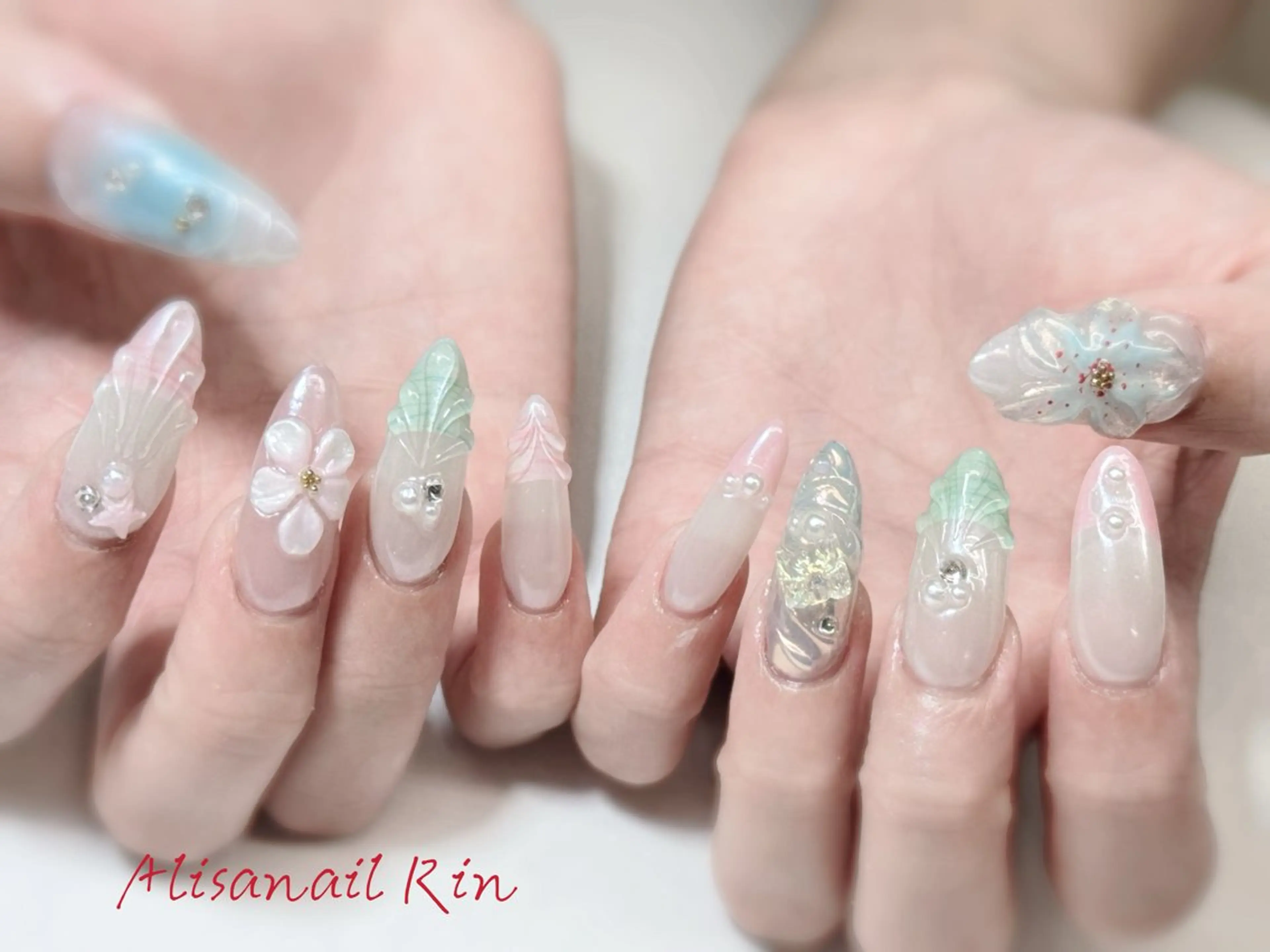 ネイル アートネイル ハンドネイル Alisa nail Rinのネイルデザイン