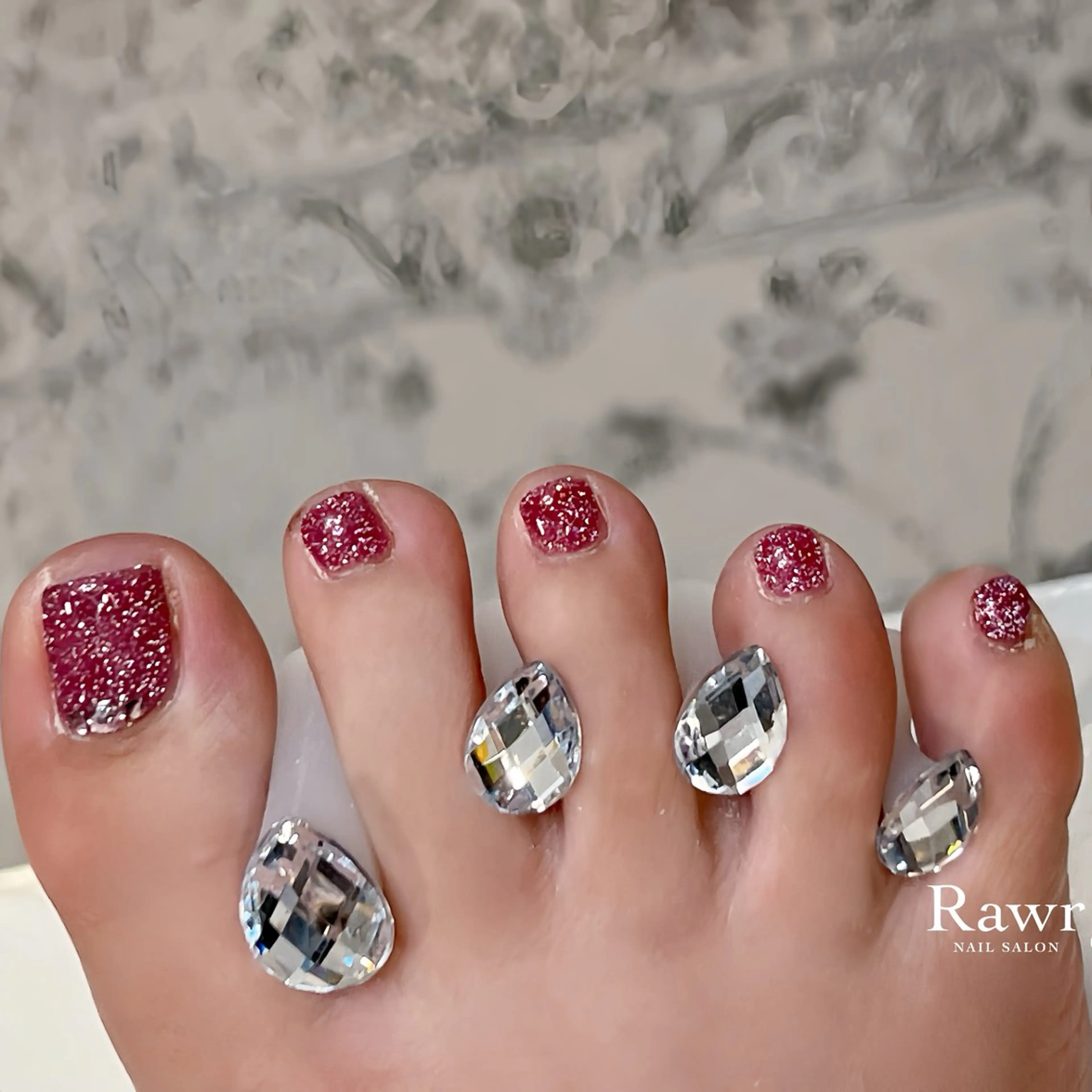 ネイル フットネイル Rawr / saoriのネイルデザイン