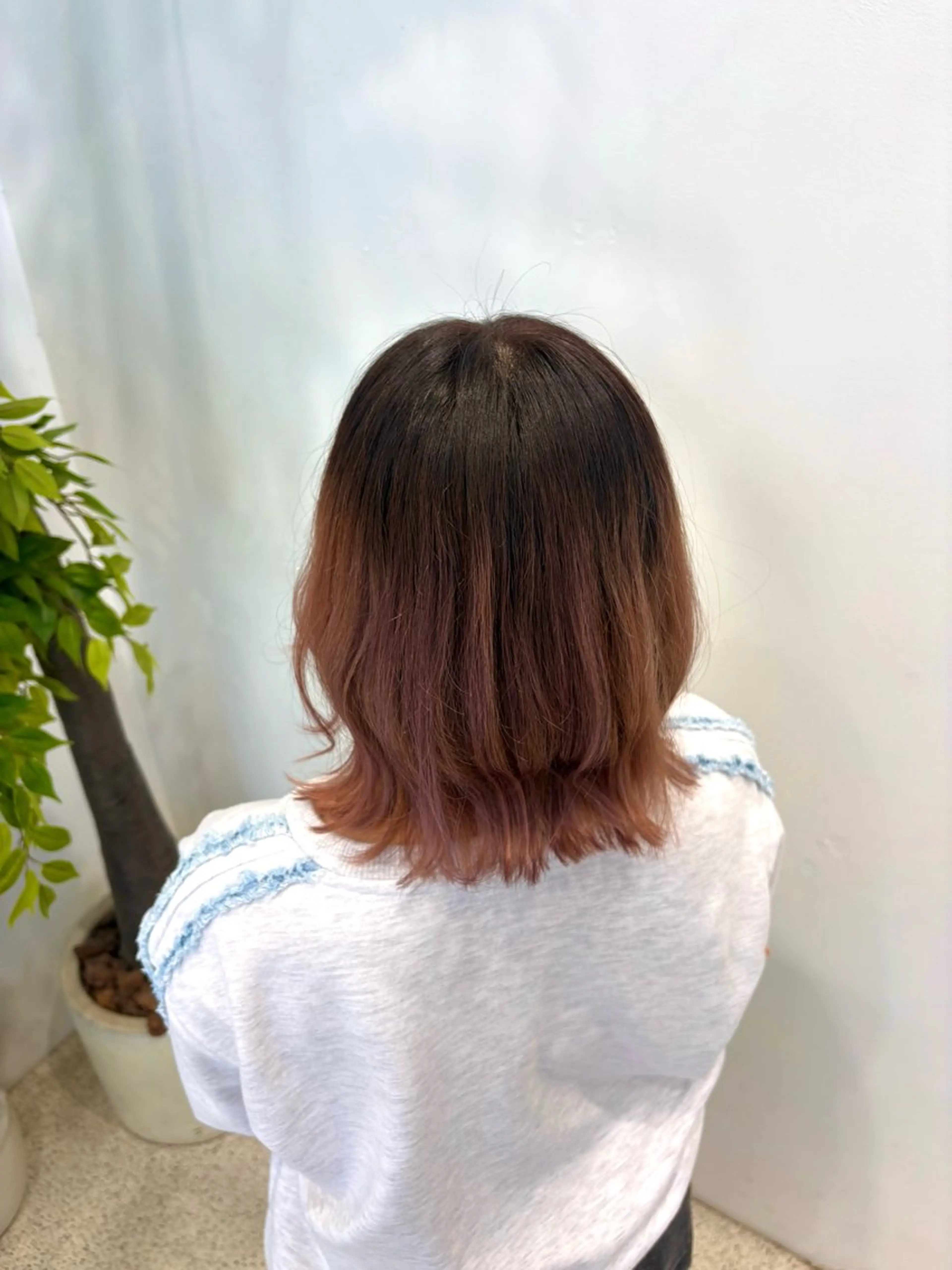 カラー ブリーチ イメージア鷺沼店所属・ɪᴍᴀɢᴇ-ᴀ ᴍɪʏᴀのヘアスタイル