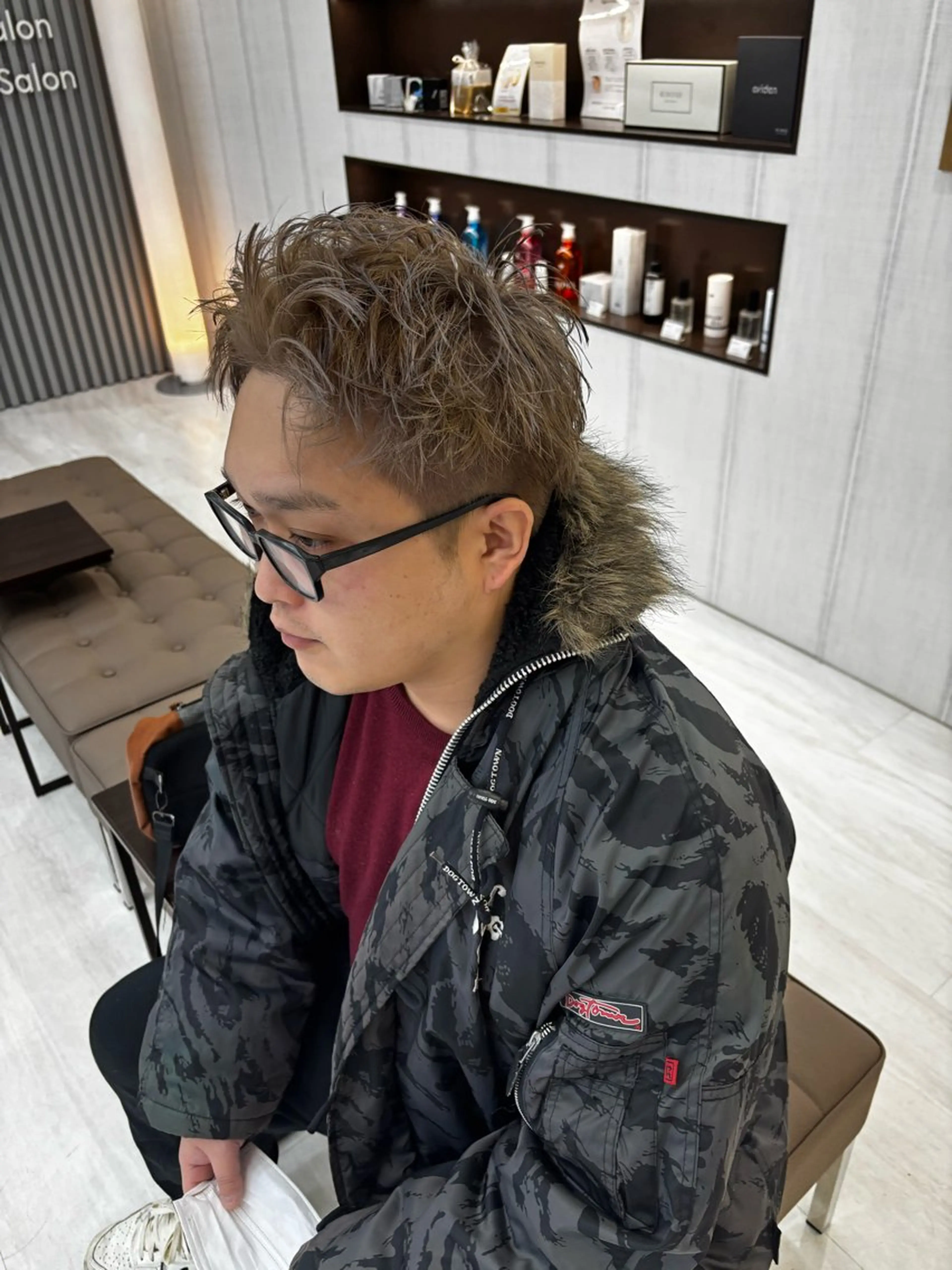 カラー メンズ カット ヘアカラー トリートメント 平日モデル価格あり メンズ人気/水橋柊太のヘアスタイル