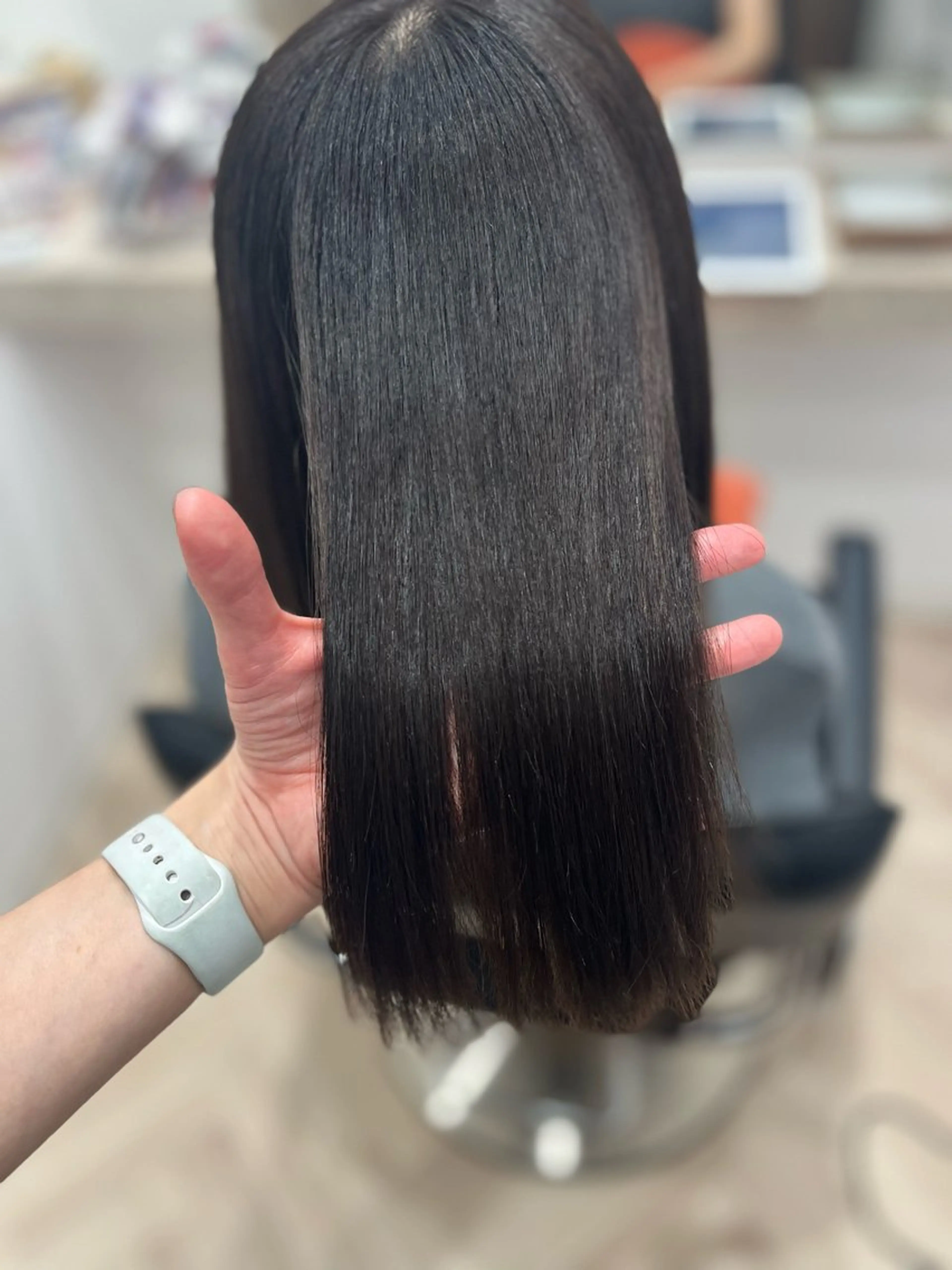 ミディアム カラー ブラウンカラー ナチュラルブラウン ヘアカラー トリートメント 🫧ぷる艶カラー🫧 Yuubi🦩のヘアスタイル