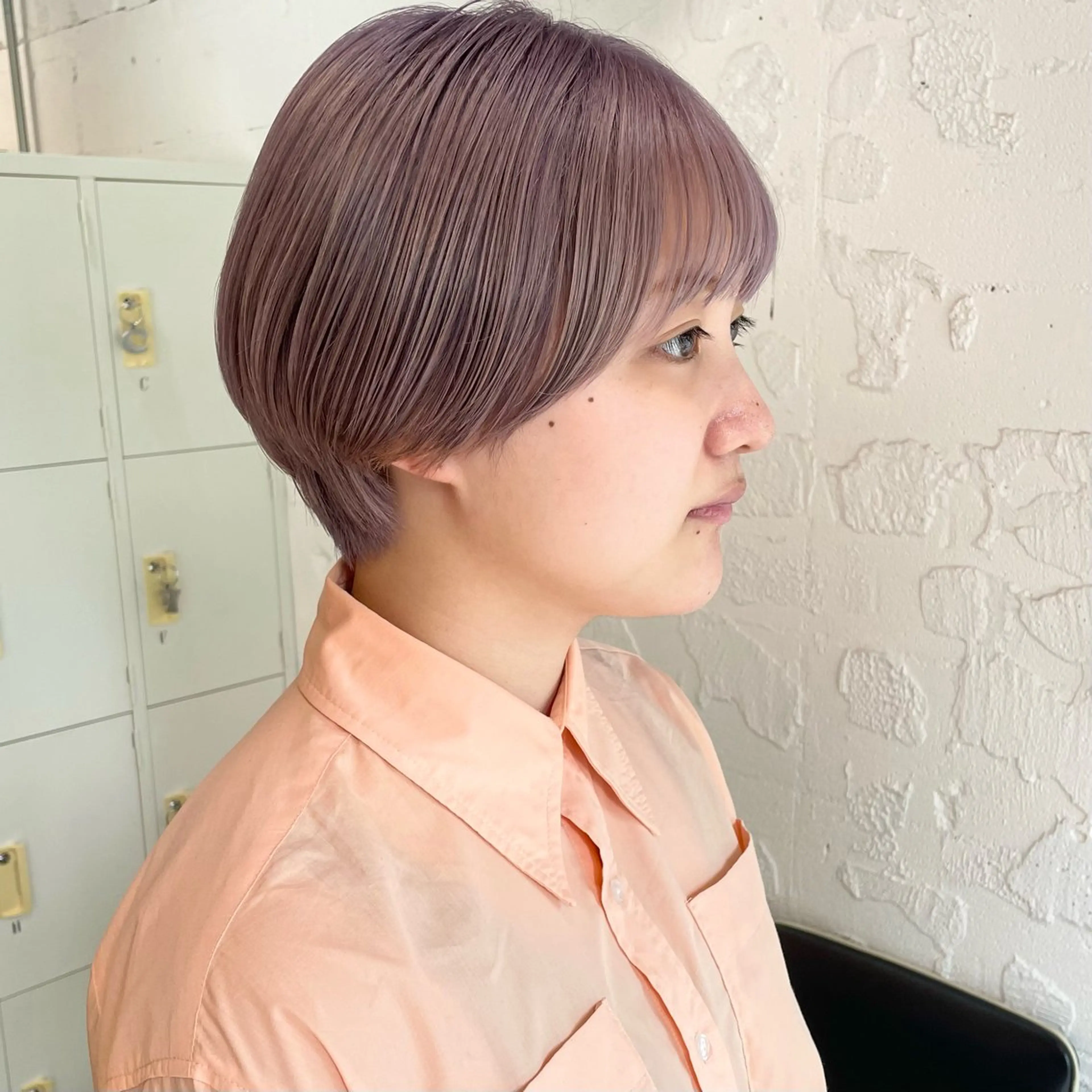 ショート カラー カット ヘアカラー トリートメント 🌿レイヤーボブ/パ ーマ🌿　木梨健太のヘアスタイル