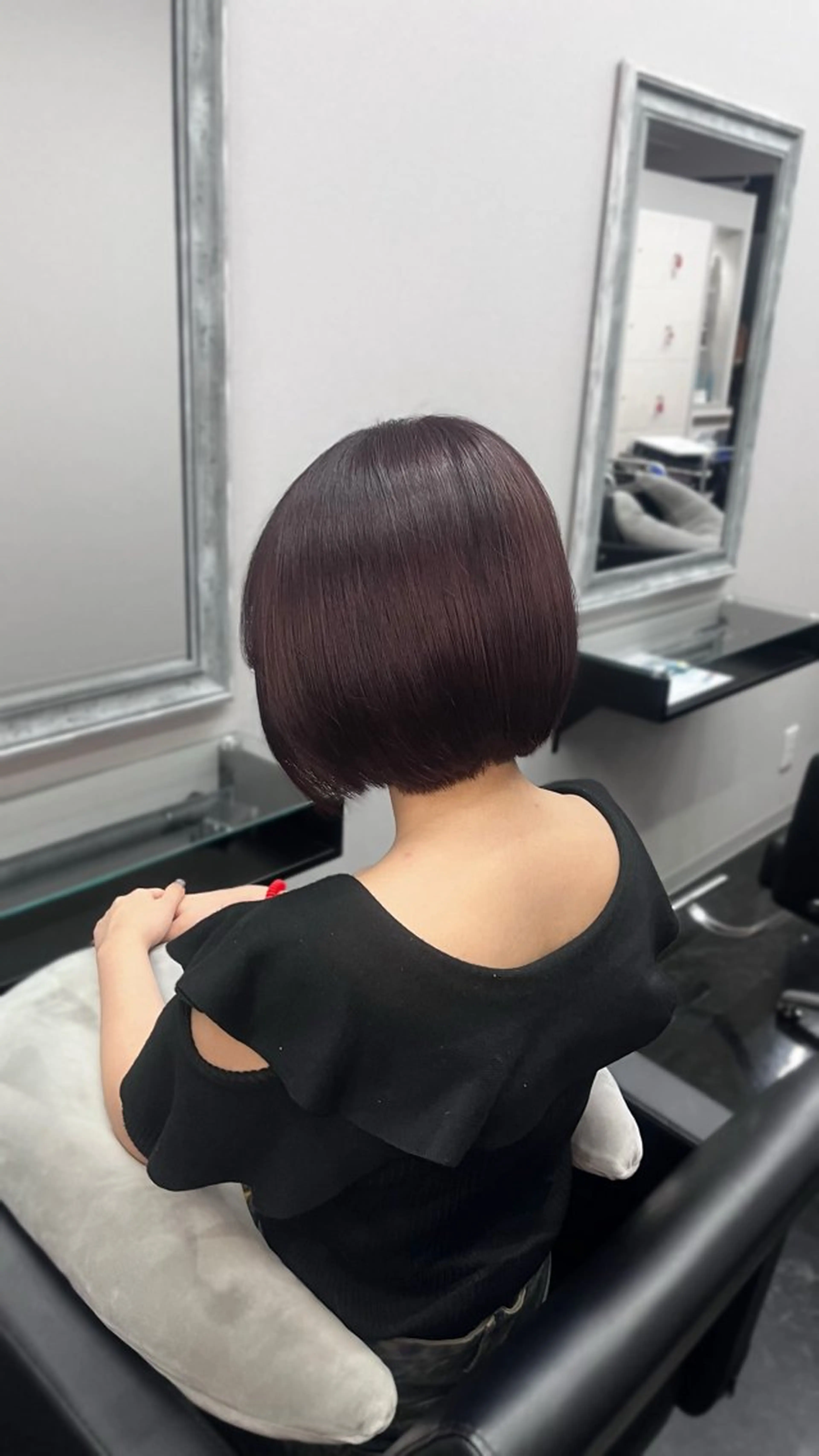 ショート カラー ヘアカラー BALE所属・祥華(さちか)／透 明感カラー／髪質改善のヘアスタイル