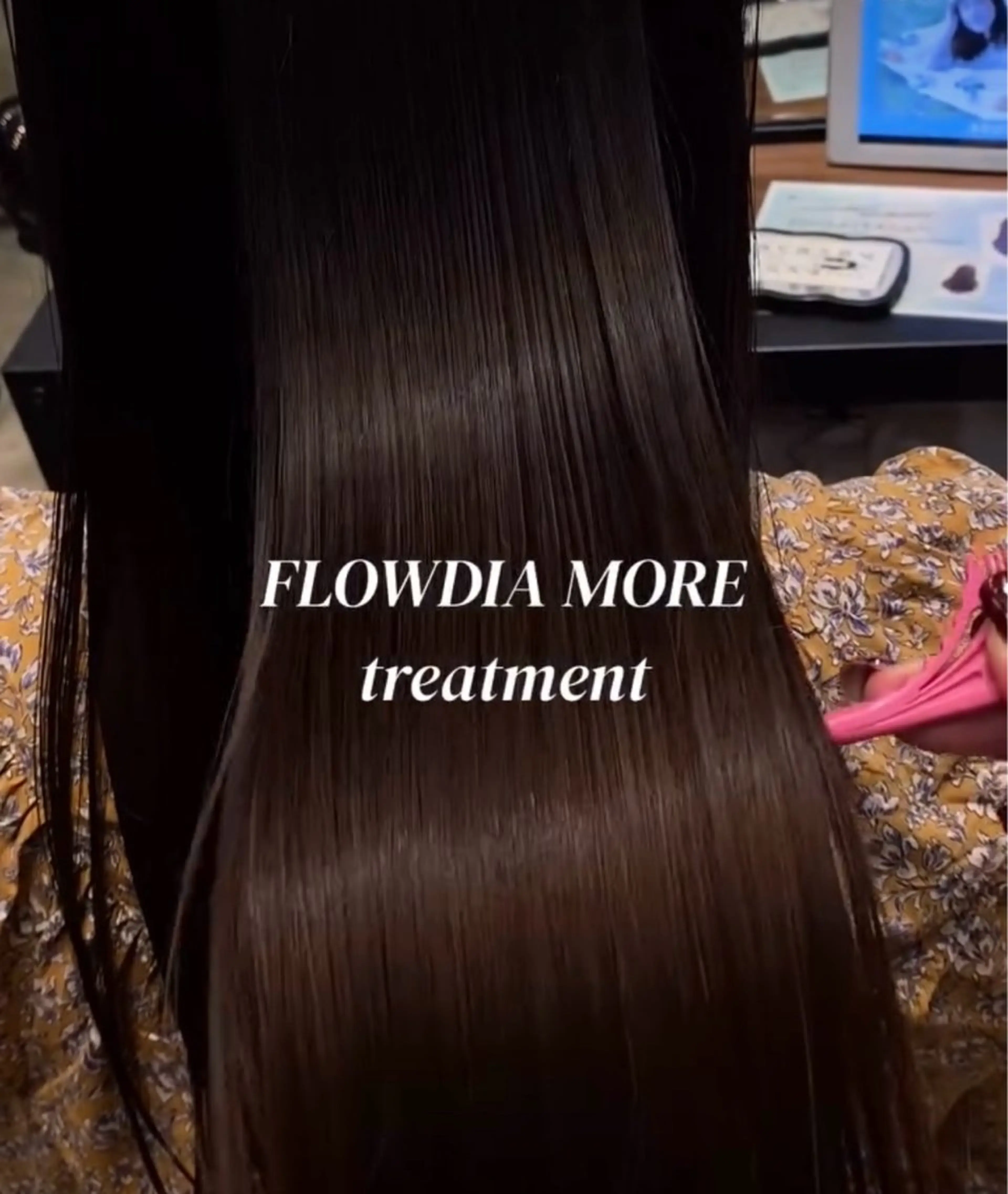 フローディアモア髪質改善トリートメントの写真