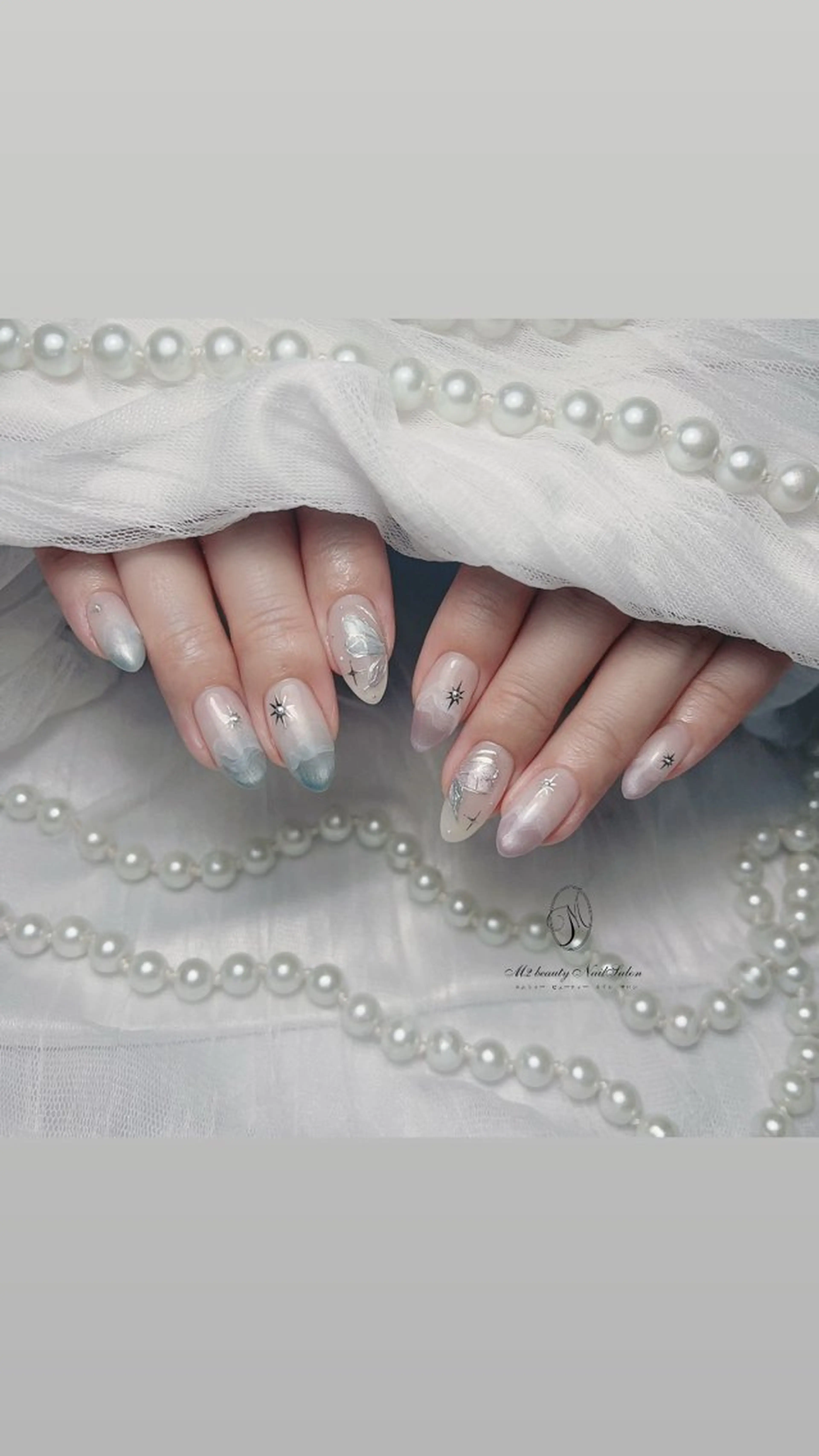 ネイル 長さ出し ジェルネイル パラジェル スカルプネイル ネイルチップ ハンドネイル M2 beauty Nankaのネイルデザイン