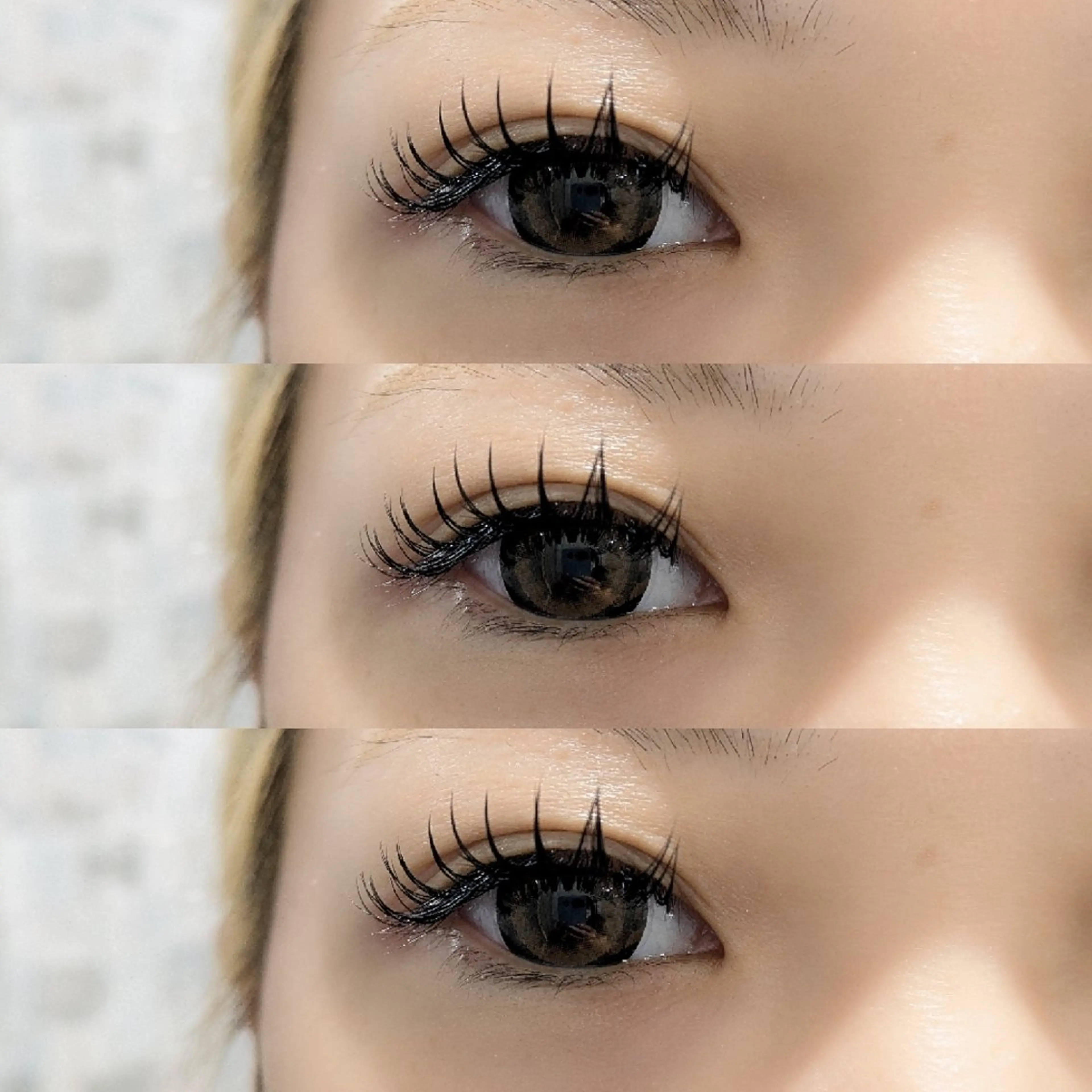 マツエク・マツパ キュート Dカール セーブル 一重×まつ毛パーマ 渡辺 智美のマツエク・マツパデザイン