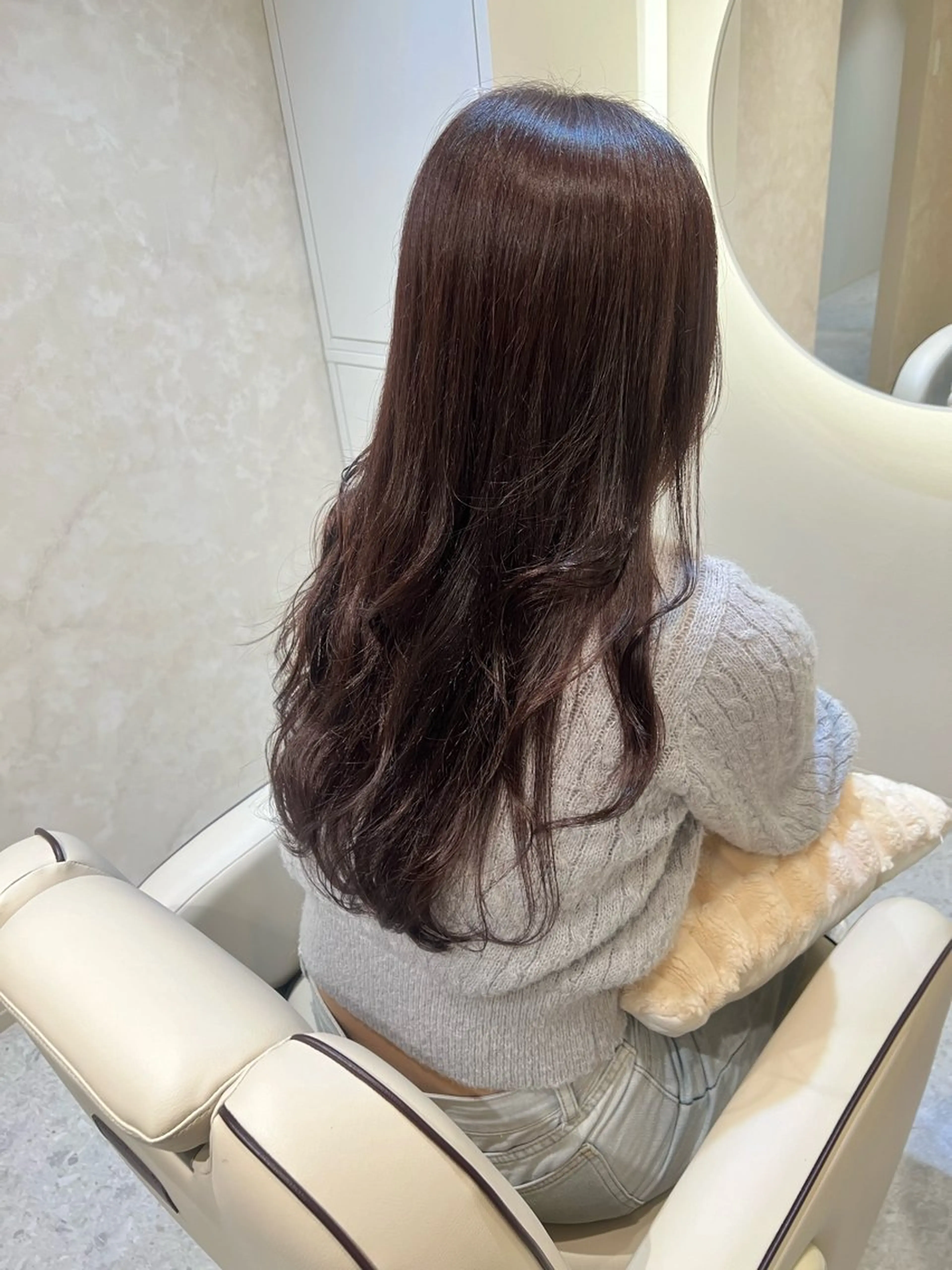 ロング カット ヘアカラー private salon  sill所属・🫧ツヤ髪個室美容室 安食茉莉🫧のヘアスタイル
