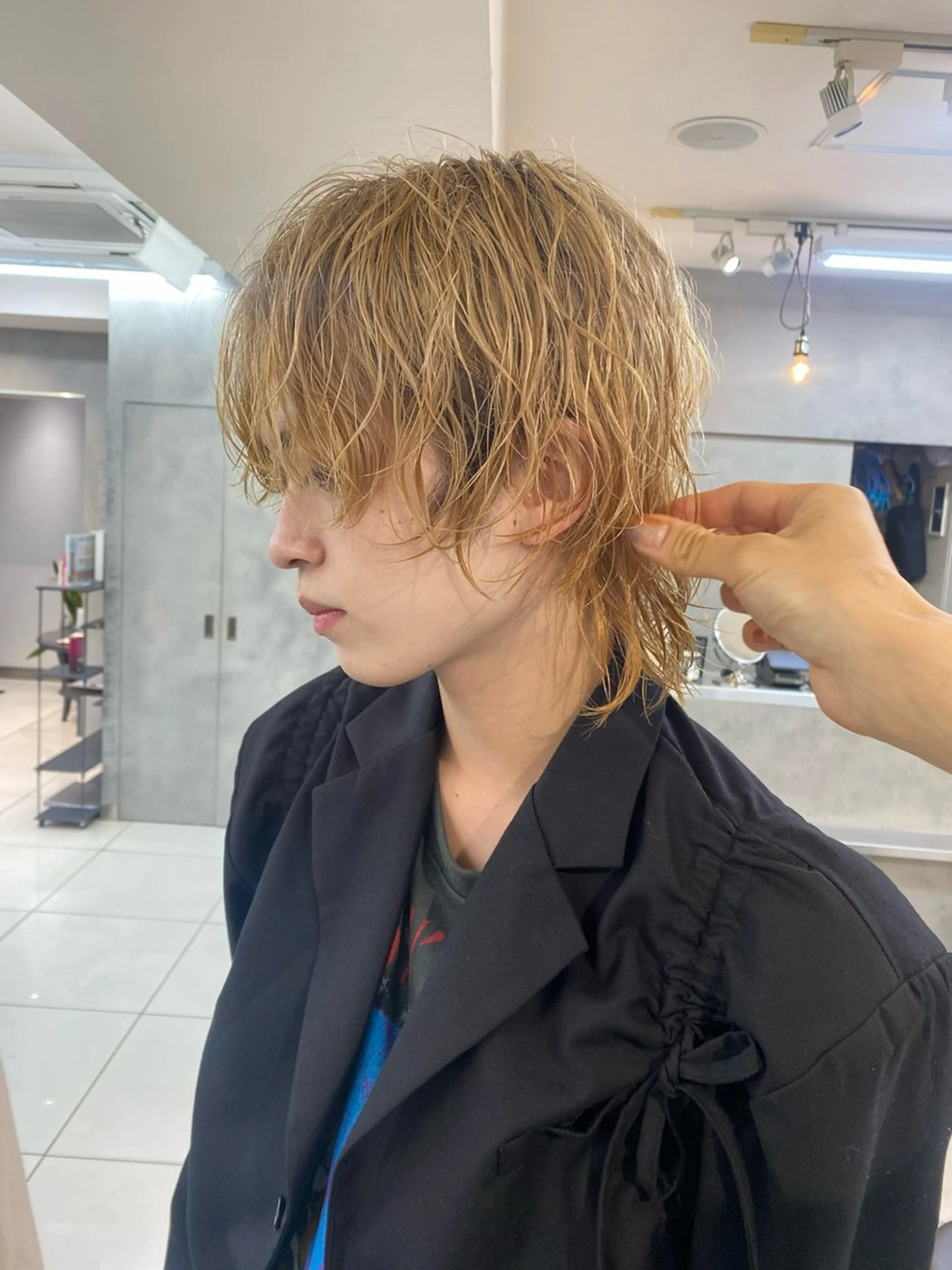 ショート パーマ EXCIA 表参道所属・メンズ縮毛矯正 メンズカット/タカラのヘアスタイル