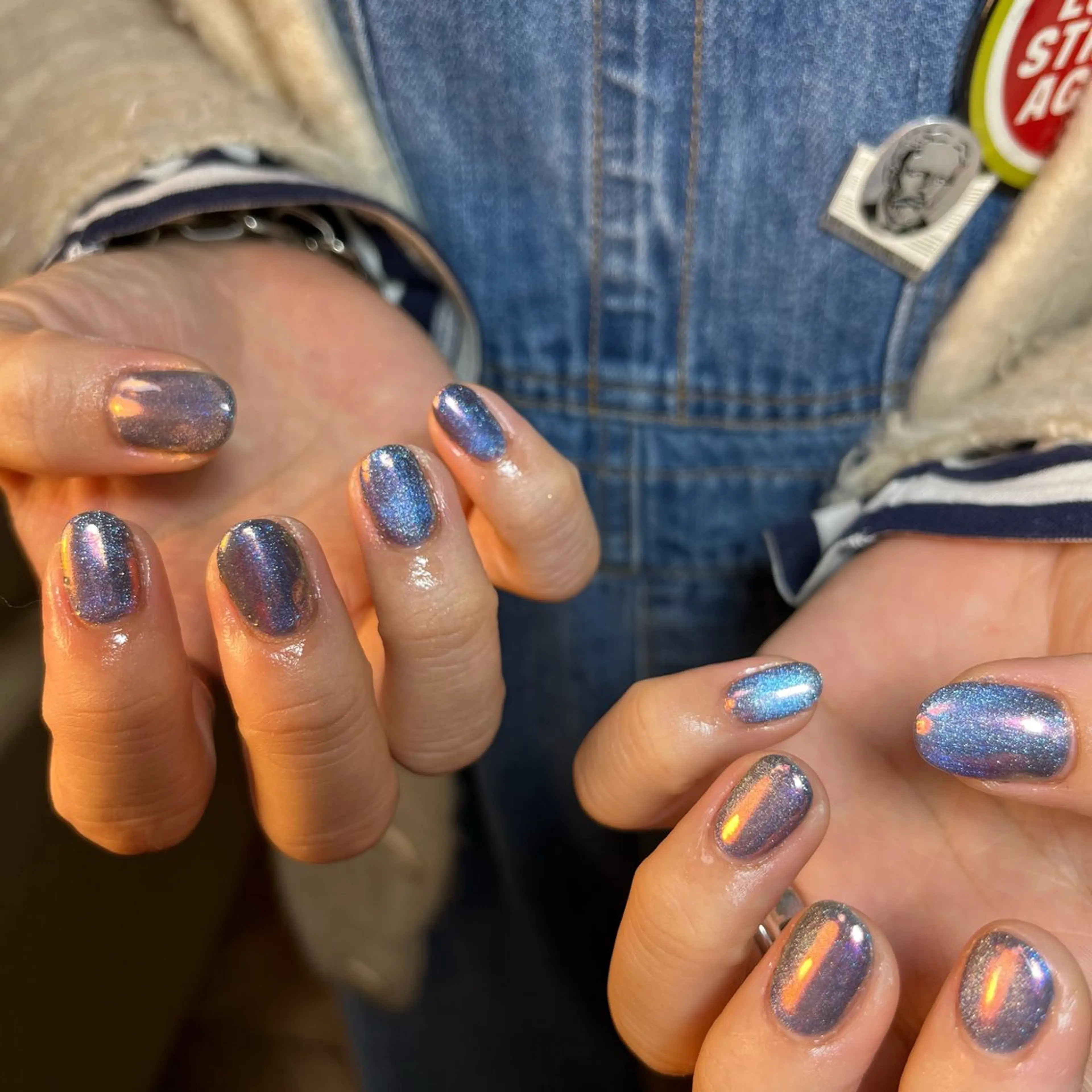 ネイル ハンドネイル Amber21.所属・Nagahama Akariのネイルデザイン