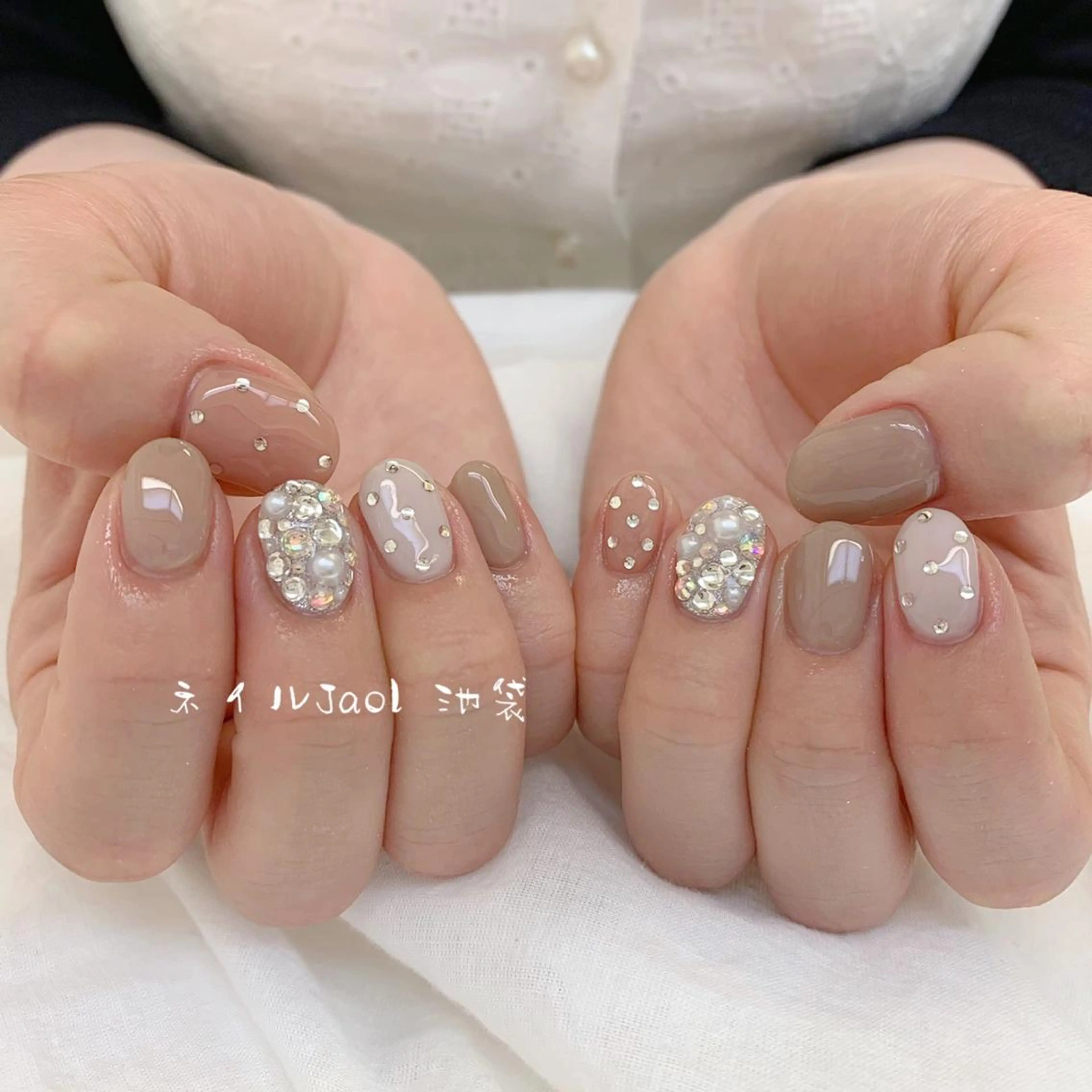 ミディアム nail jaol池袋店所属・ネイルJaol 池袋のネイルデザイン