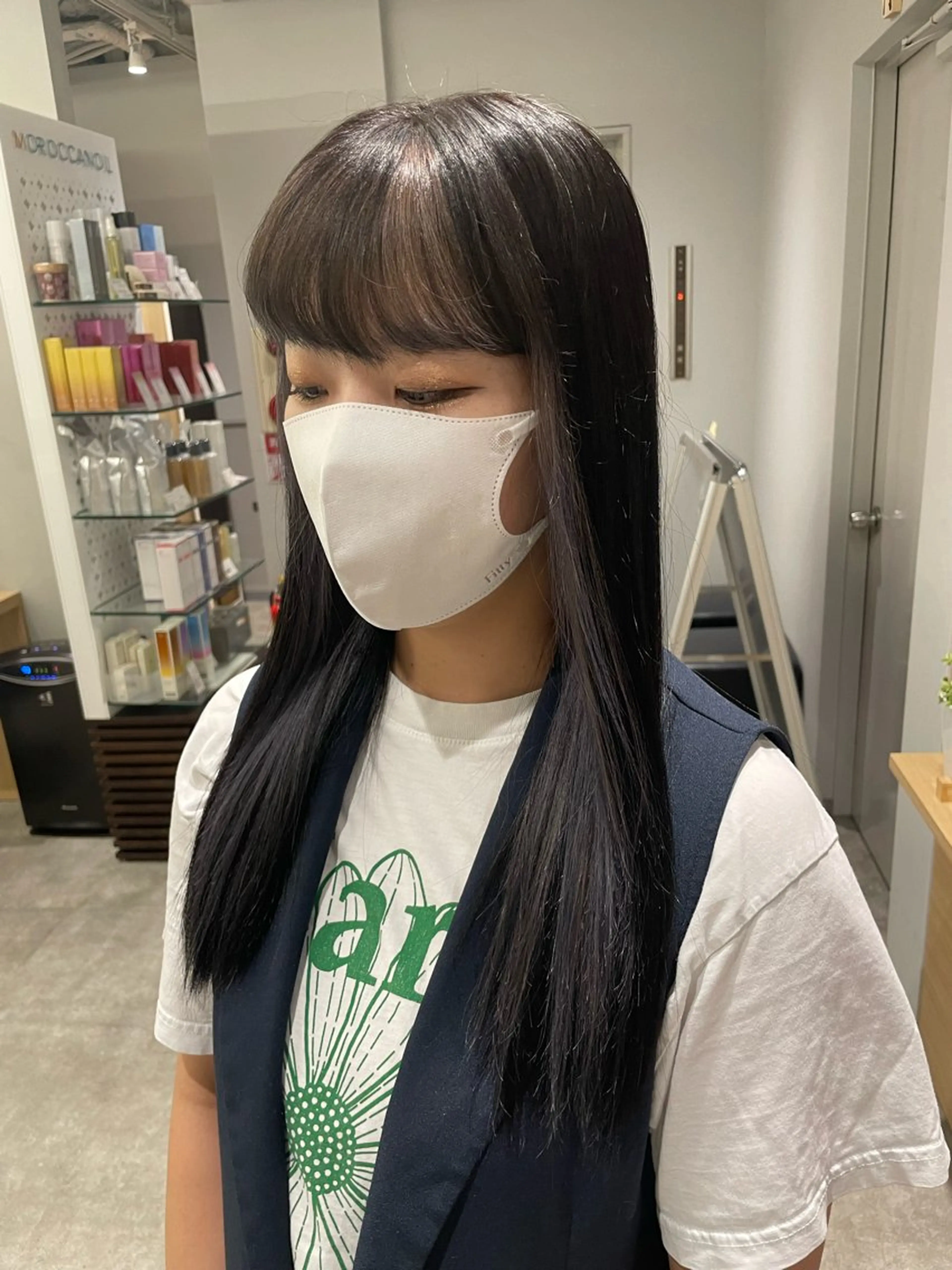 セミロング カラー ヘアカラー Zina【梅田】 /田中 沙弥のヘアスタイル