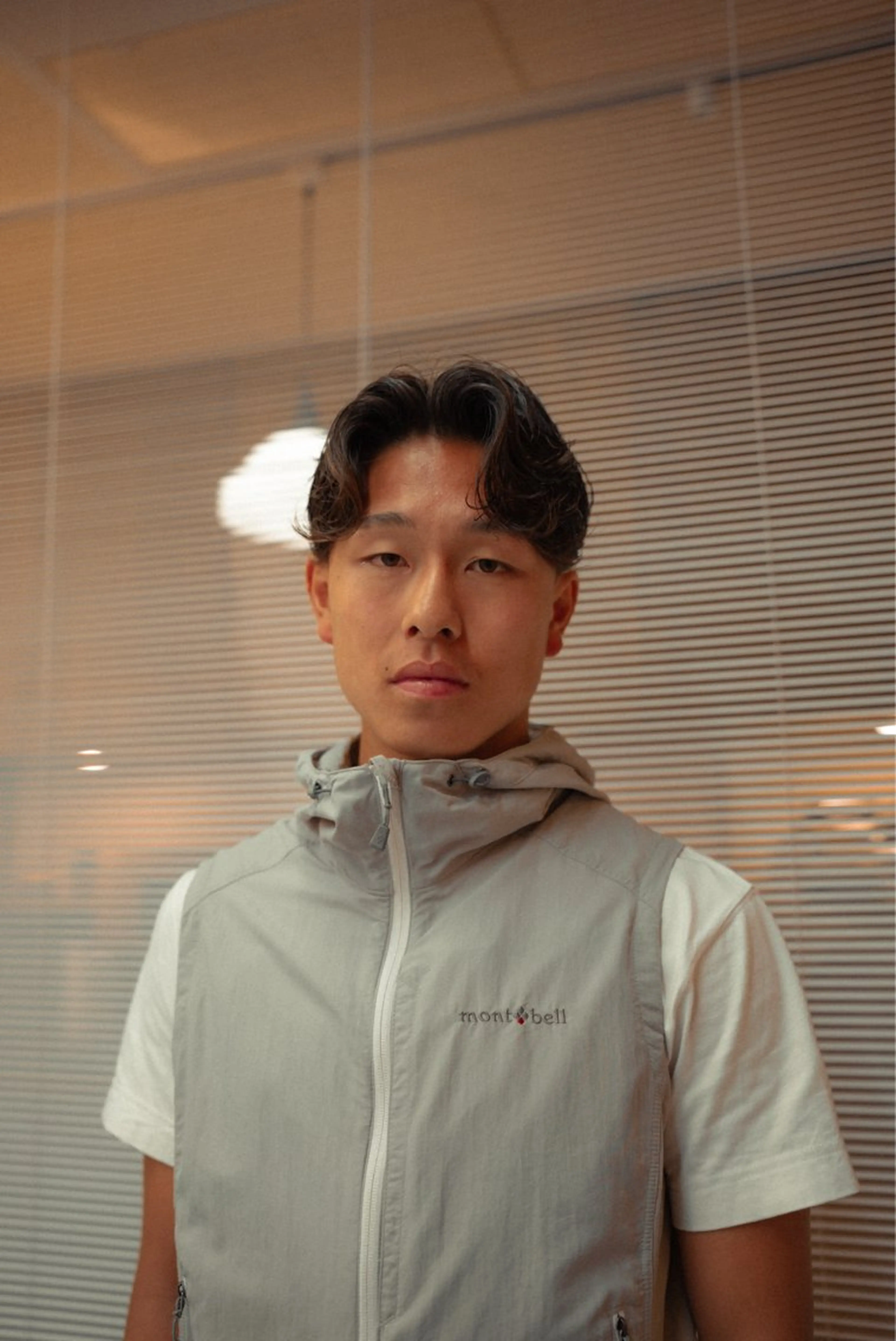 ショート カラー パーマ メンズ センターパート メンズパーマ カット パーマ 🔗メンズサロン🔗 Kieのヘアスタイル