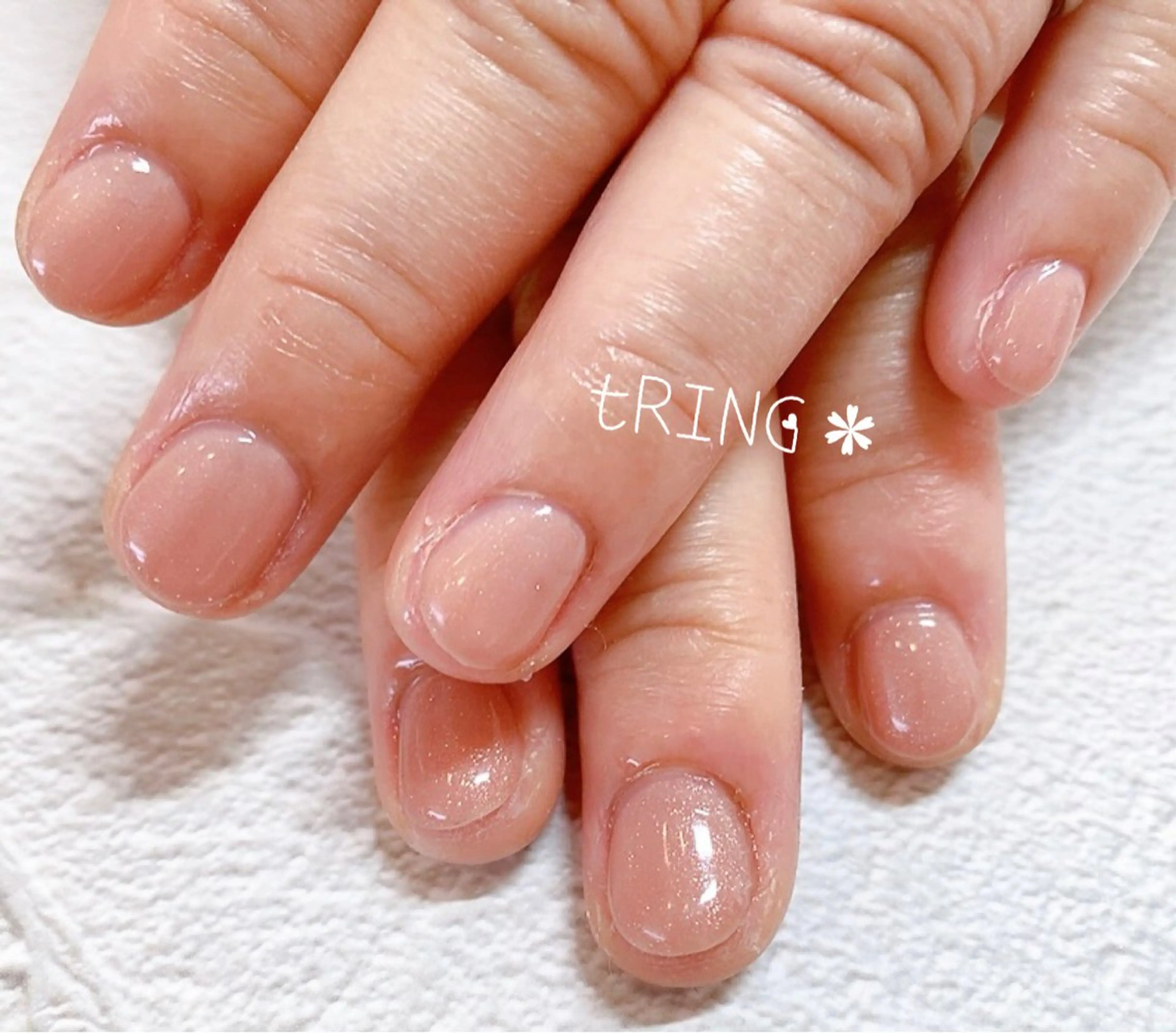 ネイル ハンドネイル tRING＊ しいの木台のネイルデザイン
