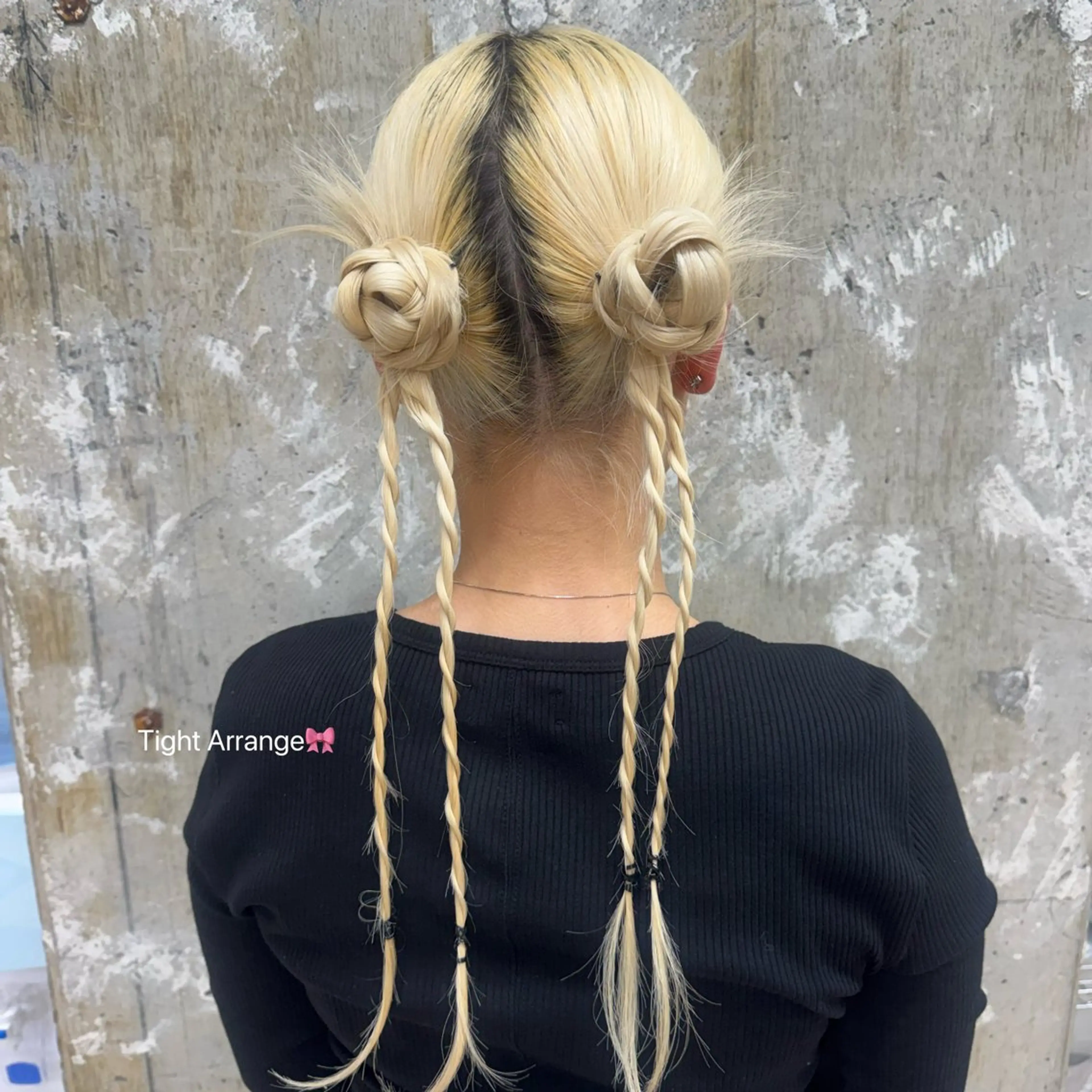 ヘアアレンジ ヘアセット ハイトーン/艶カラー /ケアブリーチ/香音のヘアスタイル