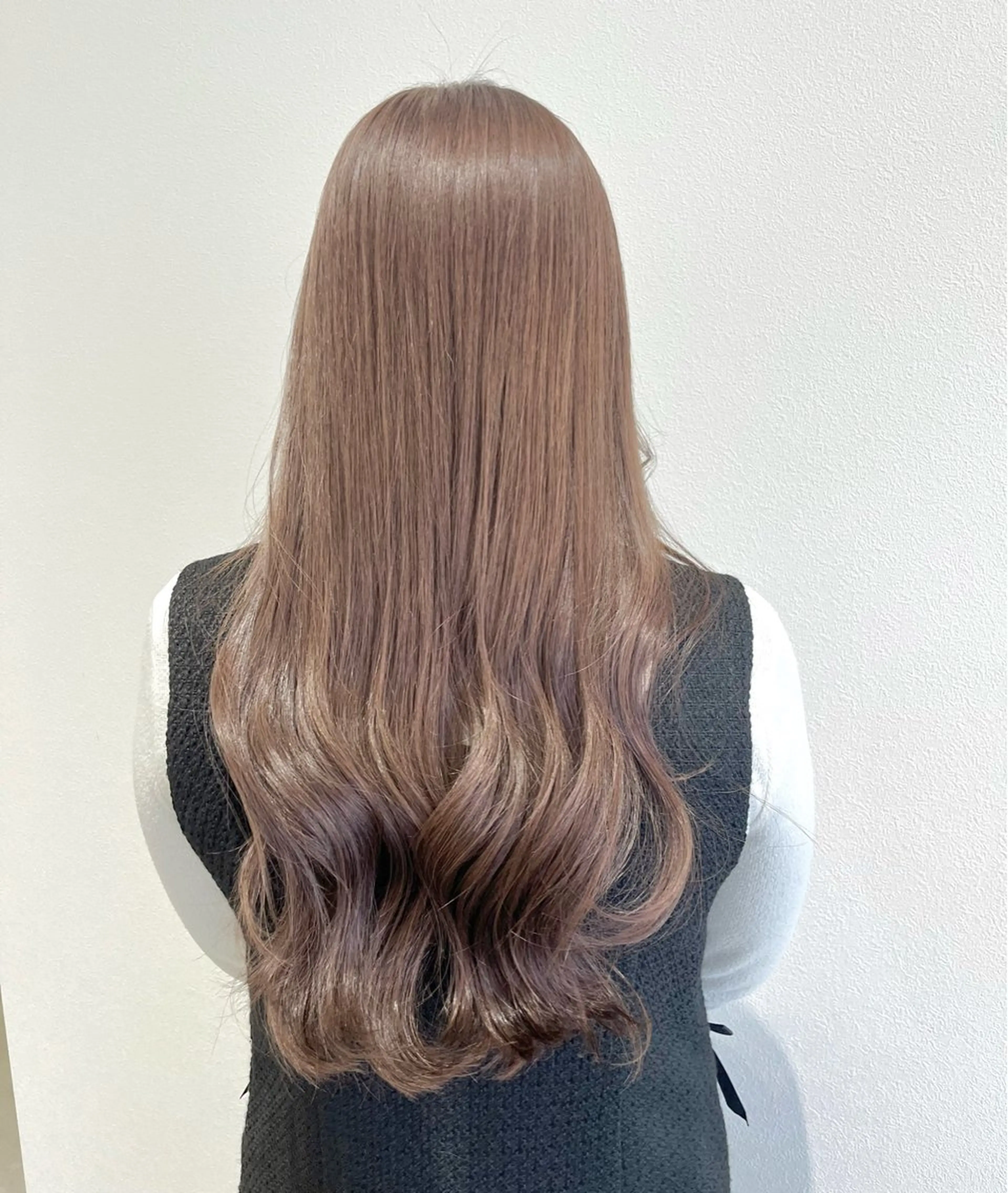 ロング カラー ヘアカラー トリートメント 透明感Color🩶 髪質改善 ユウナ🦋のヘアスタイル