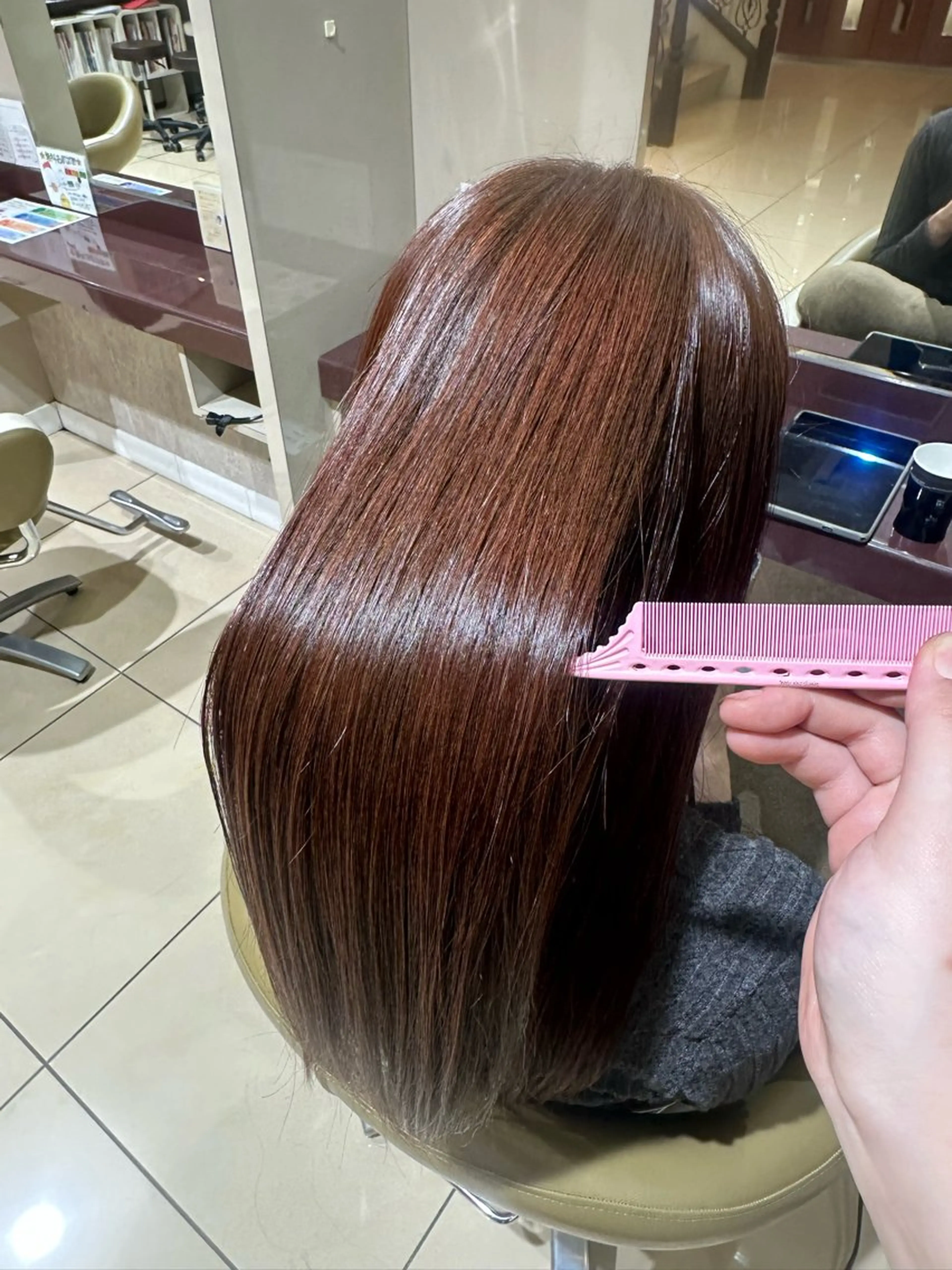 カラー ヘアカラー トリートメント 川本 桃華のヘアスタイル