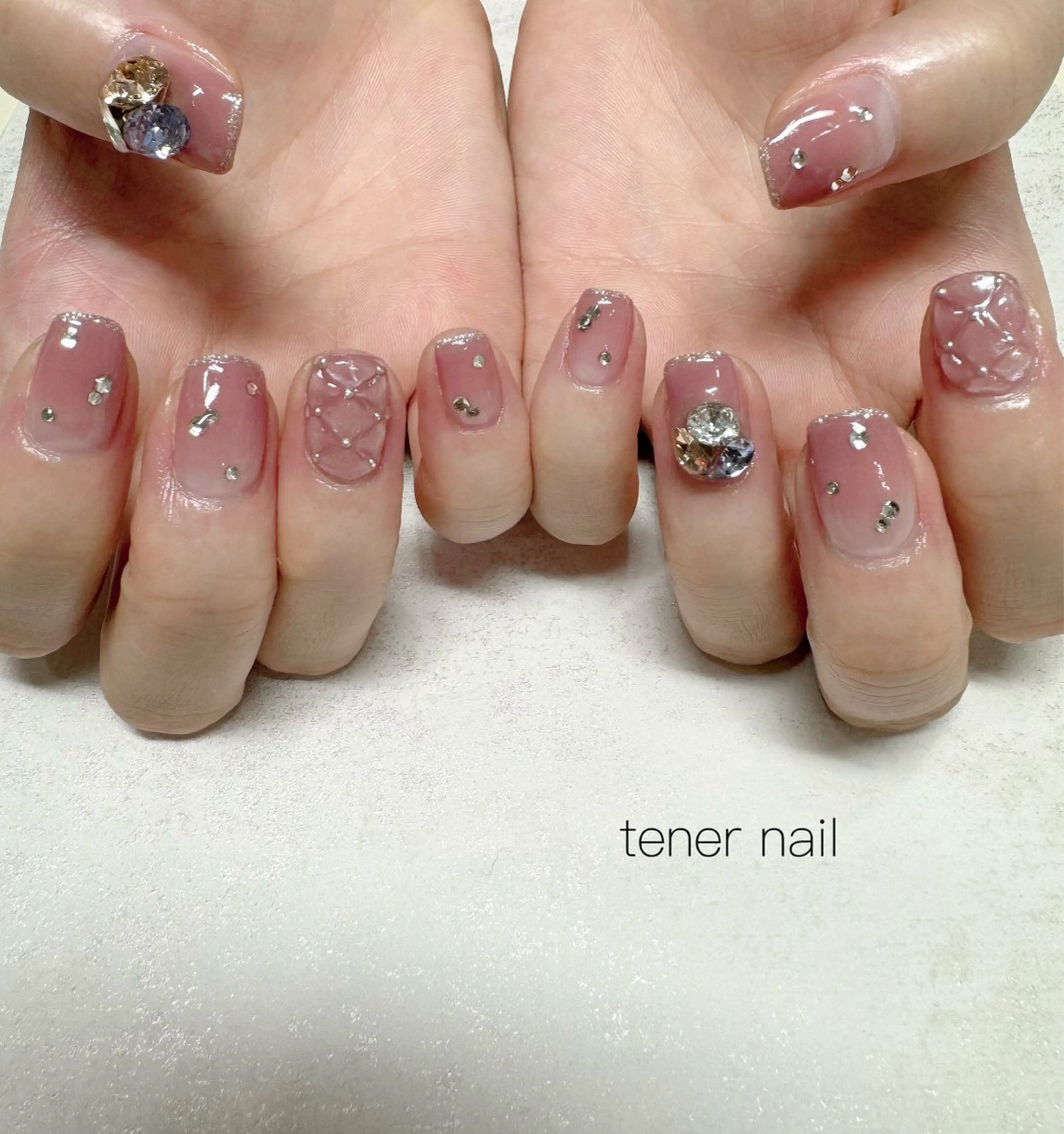 ネイル ワンホンネイル ハンドネイル tener  nail  テネルネイル所属・テネルネイル tener nailのネイルデザイン