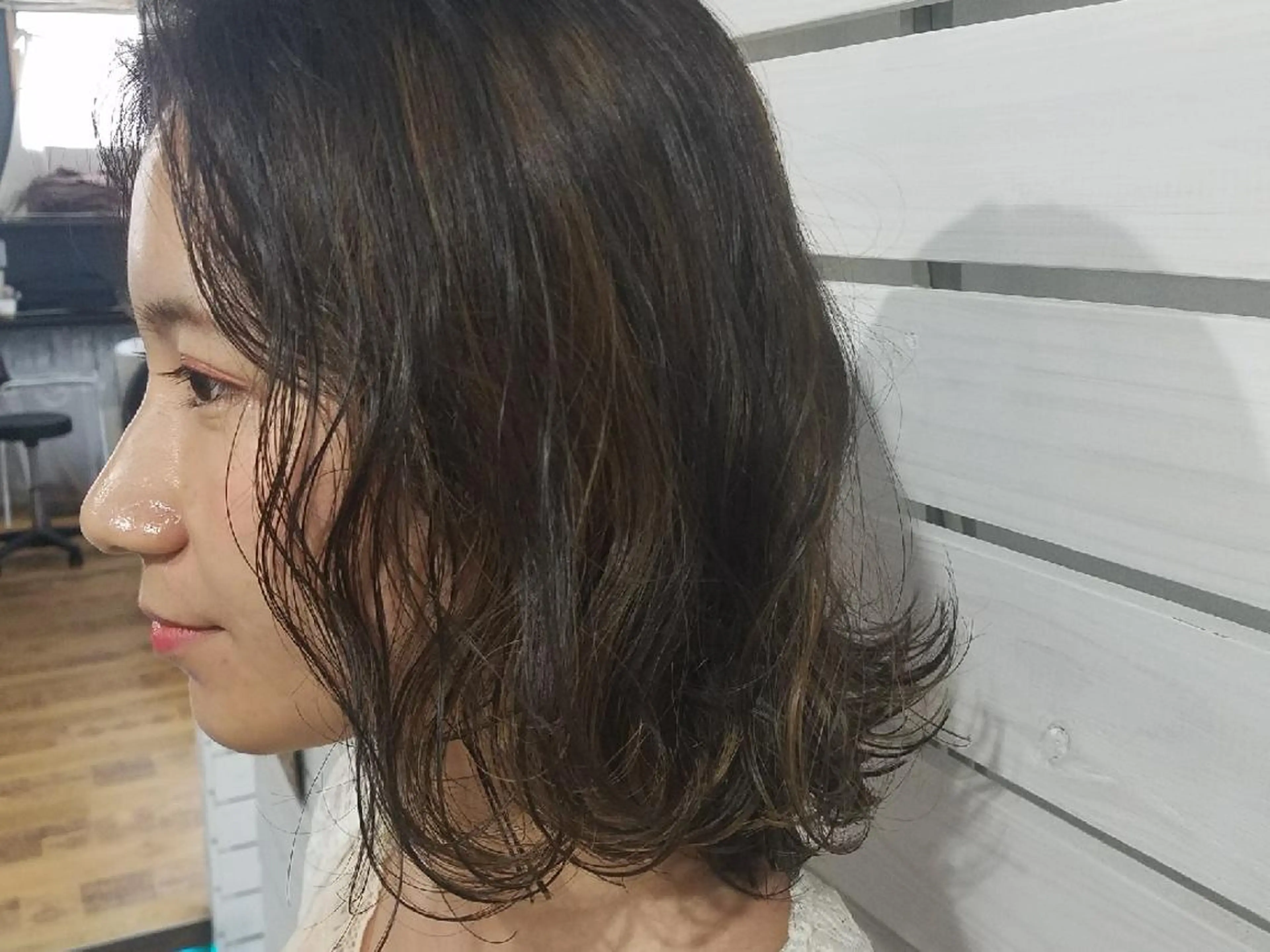 ミディアム noa.所属・今中 小百合のヘアスタイル