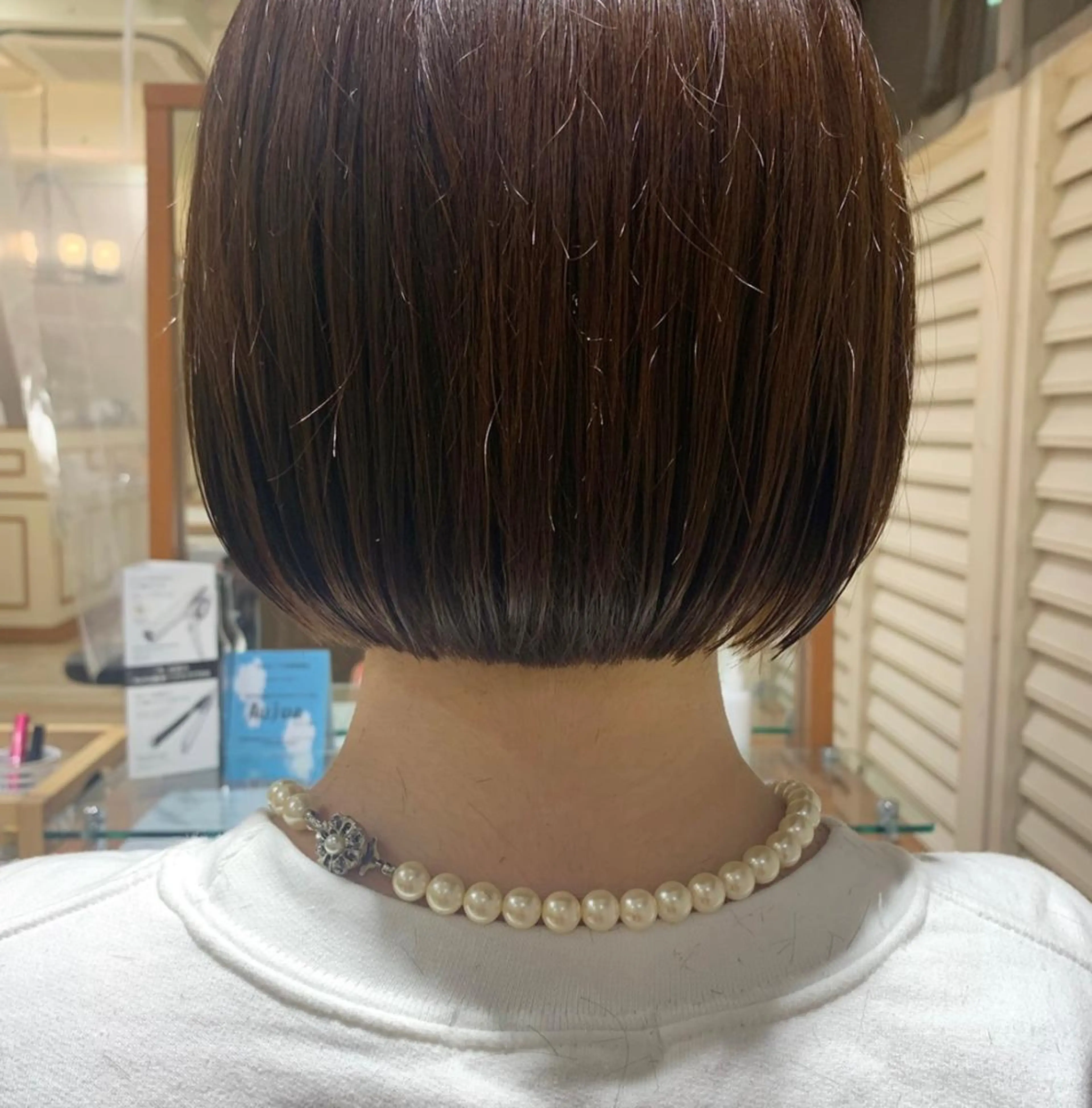 ショート カット トリートメント ボブ/美髪矯正 /佐藤　奈巳のヘアスタイル