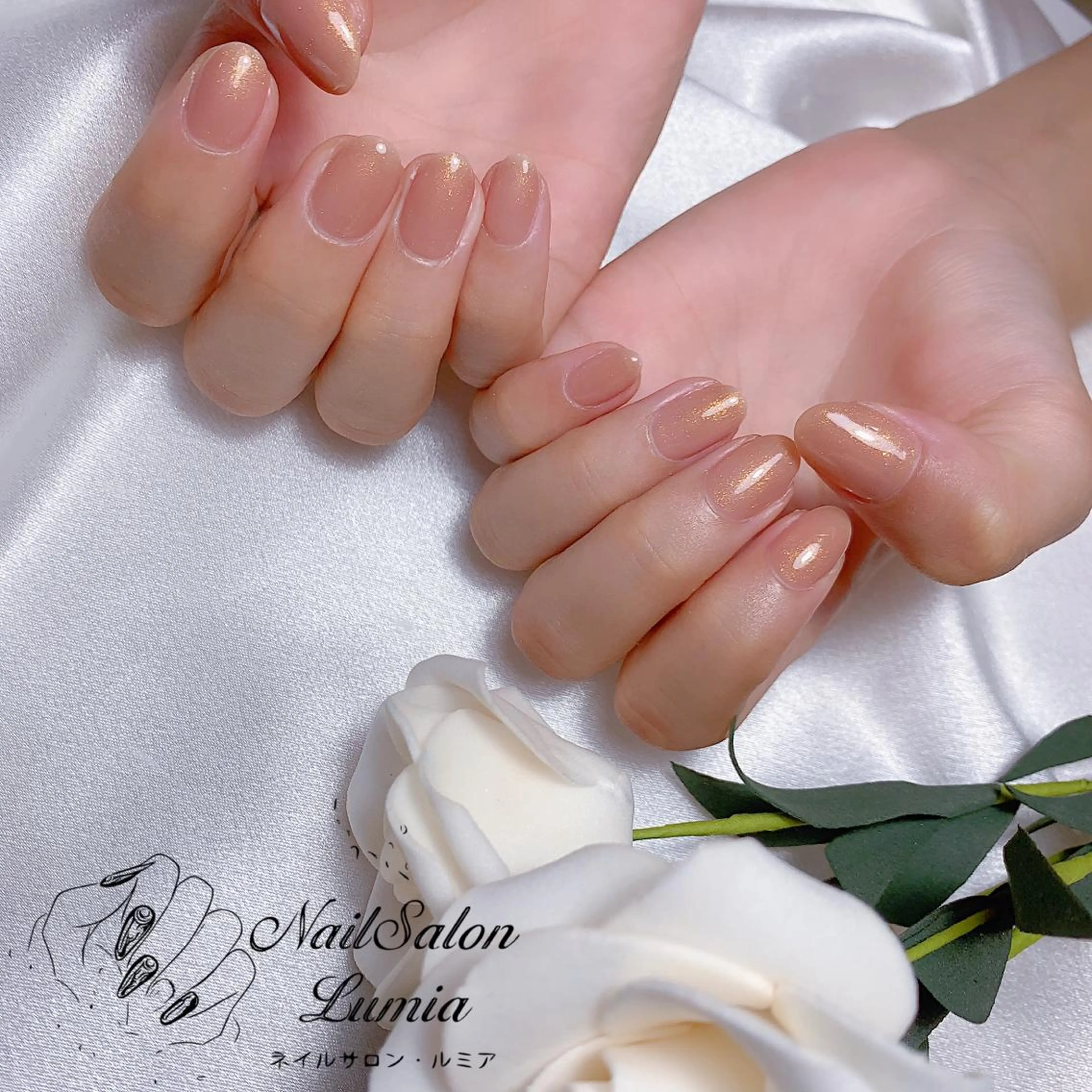 ネイル ハンドネイル ネイルサロン ルミア Lumia 店長のネイルデザイン