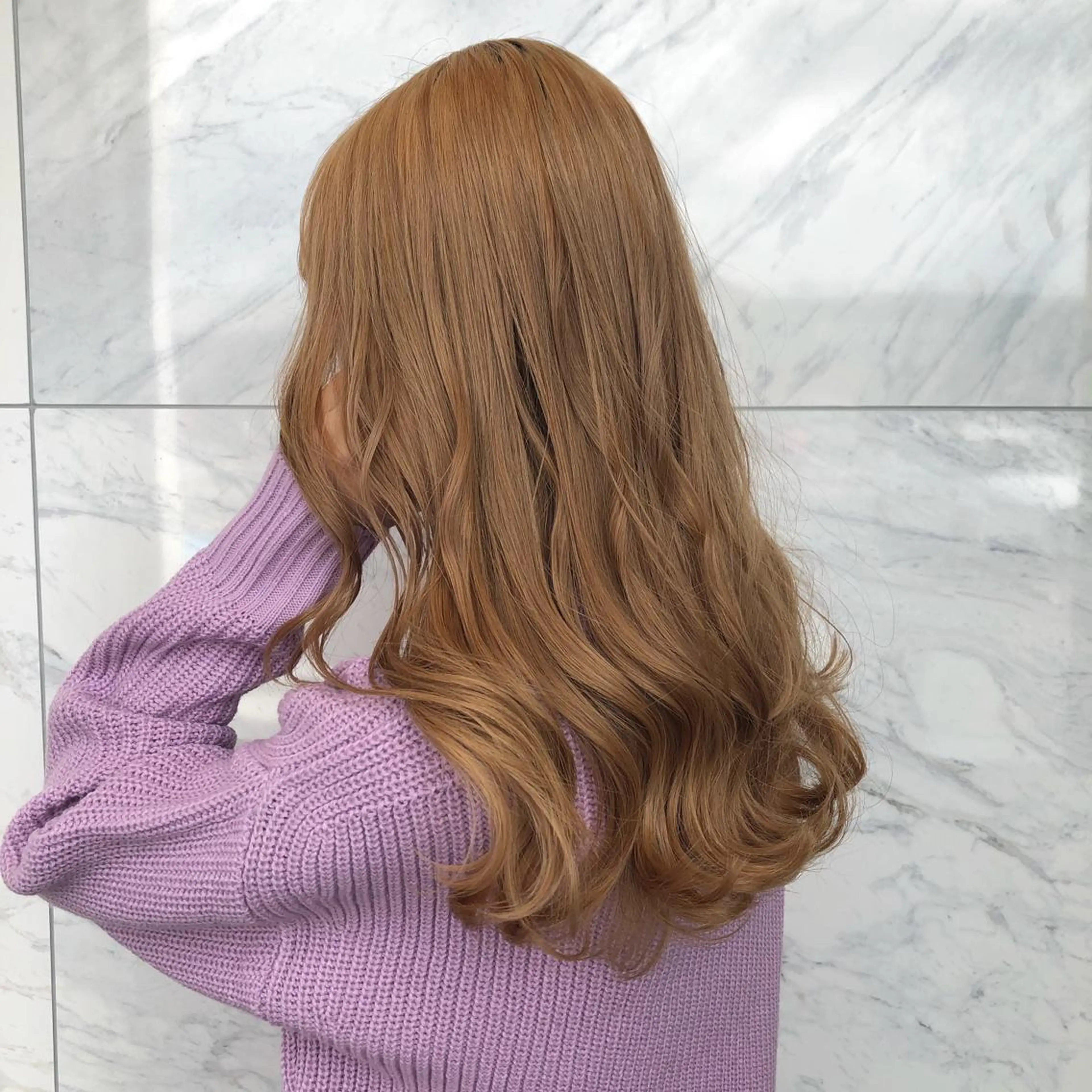 ロング カラー ヘアアレンジ 吉野 優子のマツエク・マツパデザイン