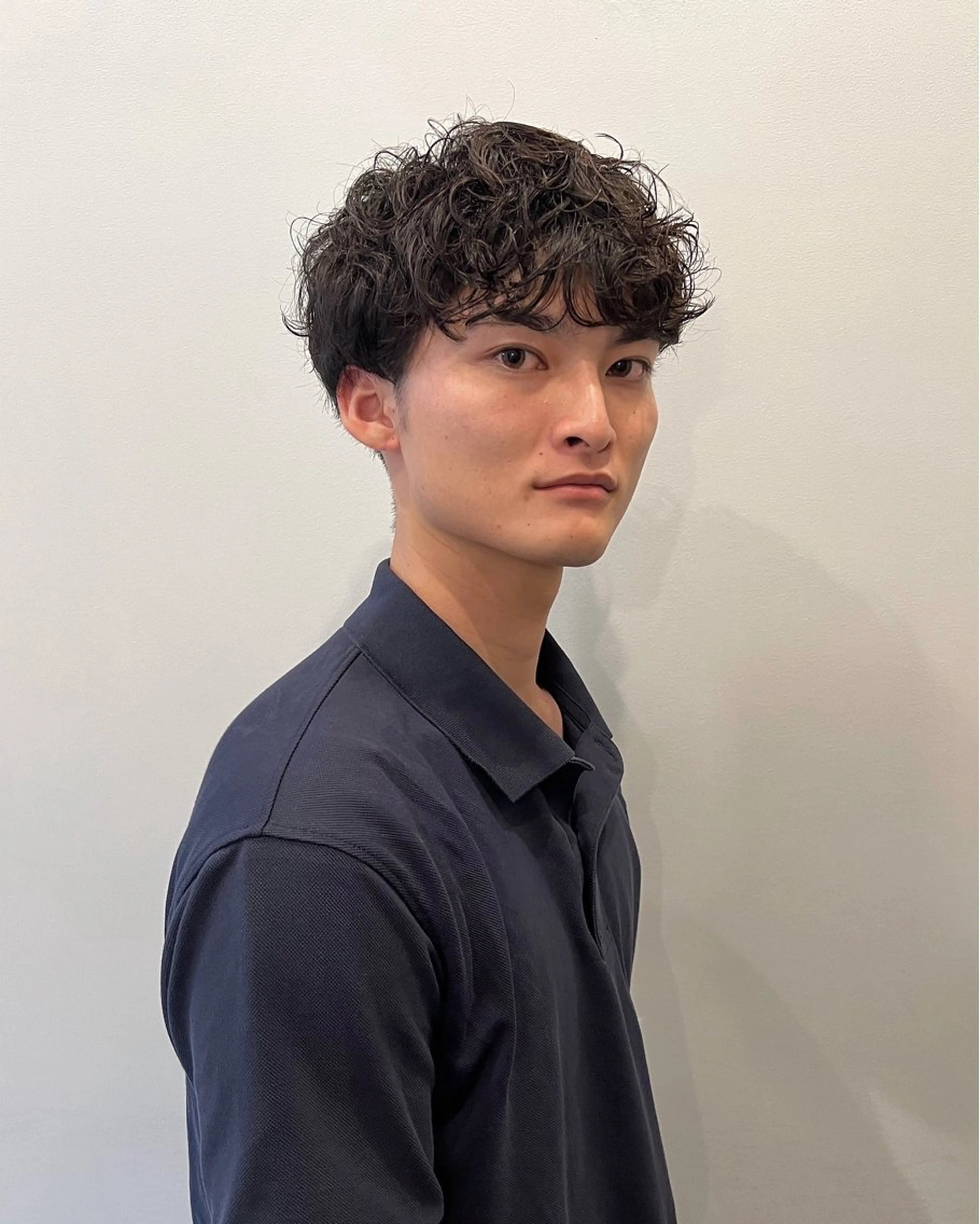 ショート パーマ メンズ 大阪メンズパーマ /スパイキー/らいのヘアスタイル