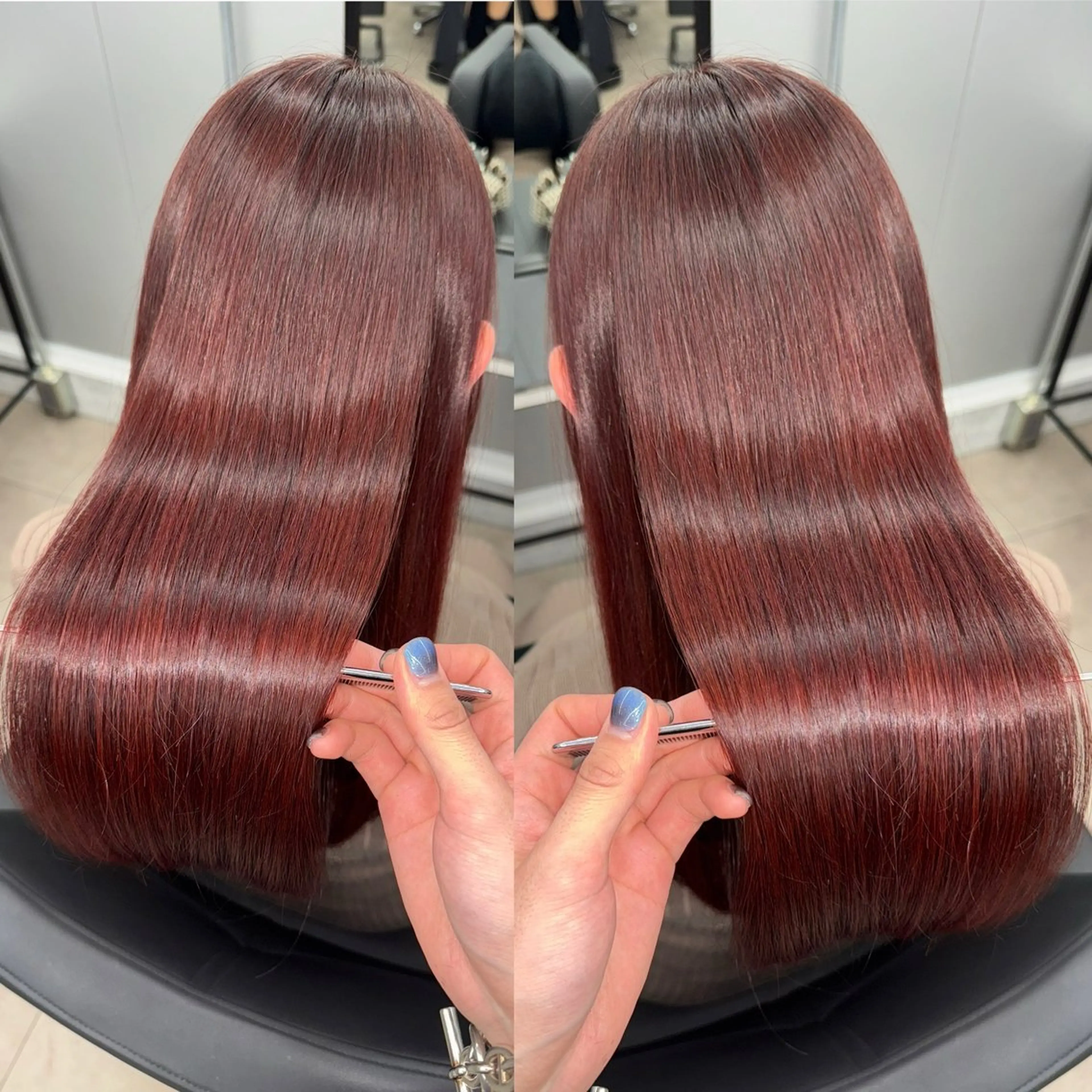 ロング 髪質改善 縮毛矯正 カット ヘアカラー トリートメント ヘッドスパ 🌈代表 🌈macotoのヘアスタイル