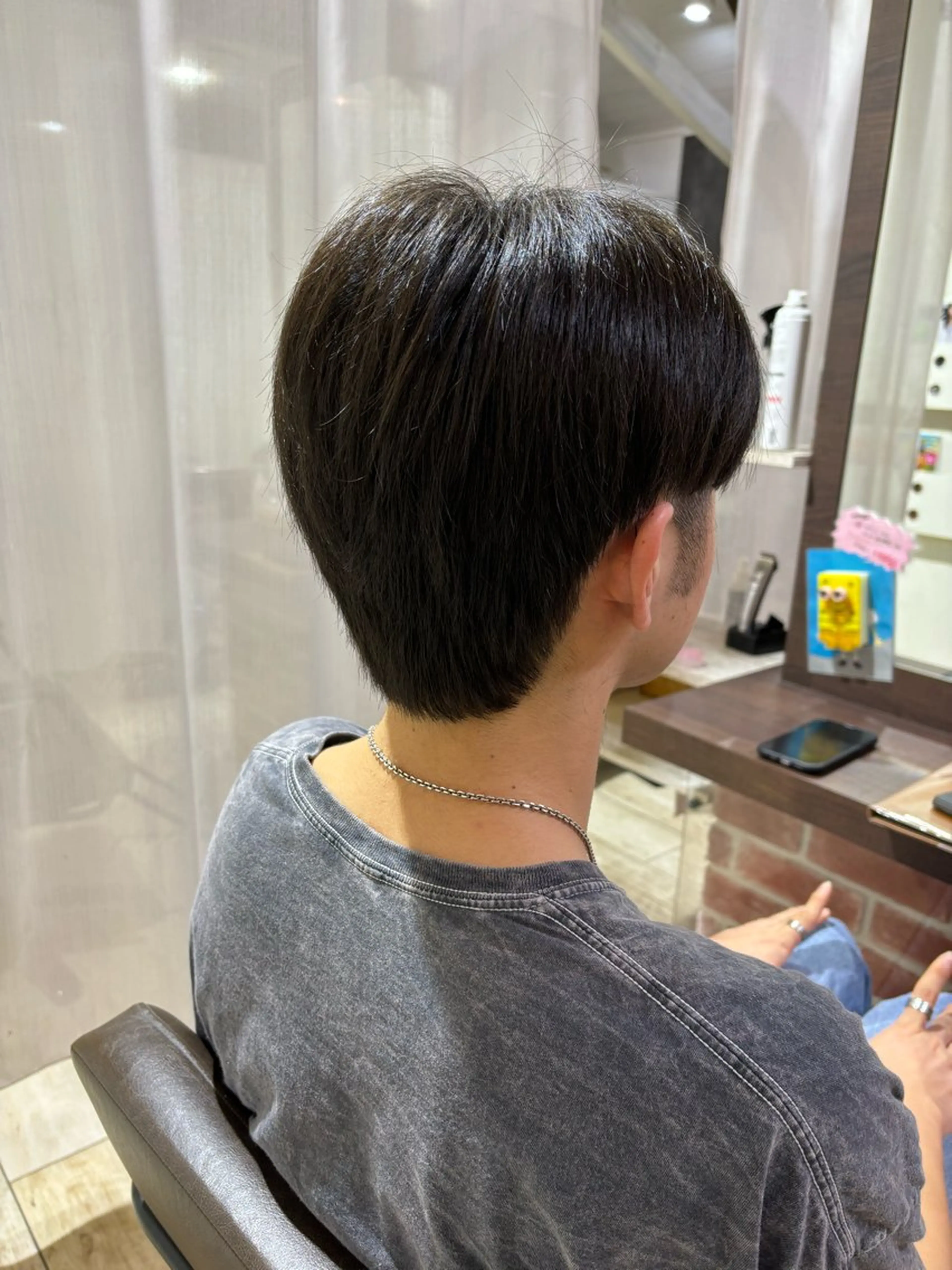 メンズ もり はなののヘアスタイル