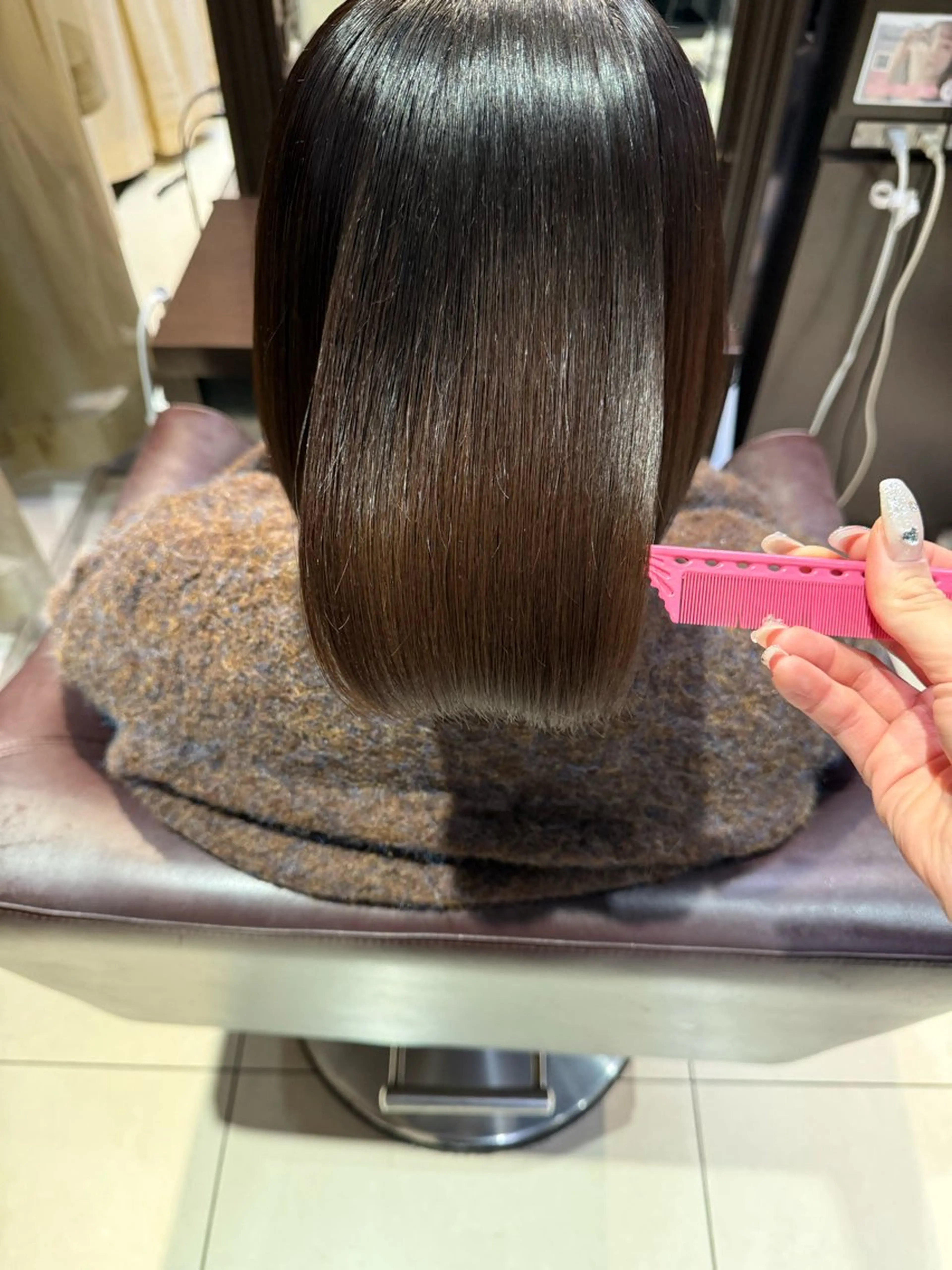 ミディアム トリートメント 【髪質改善💎韓国風 レイヤー🌷】山川のヘアスタイル